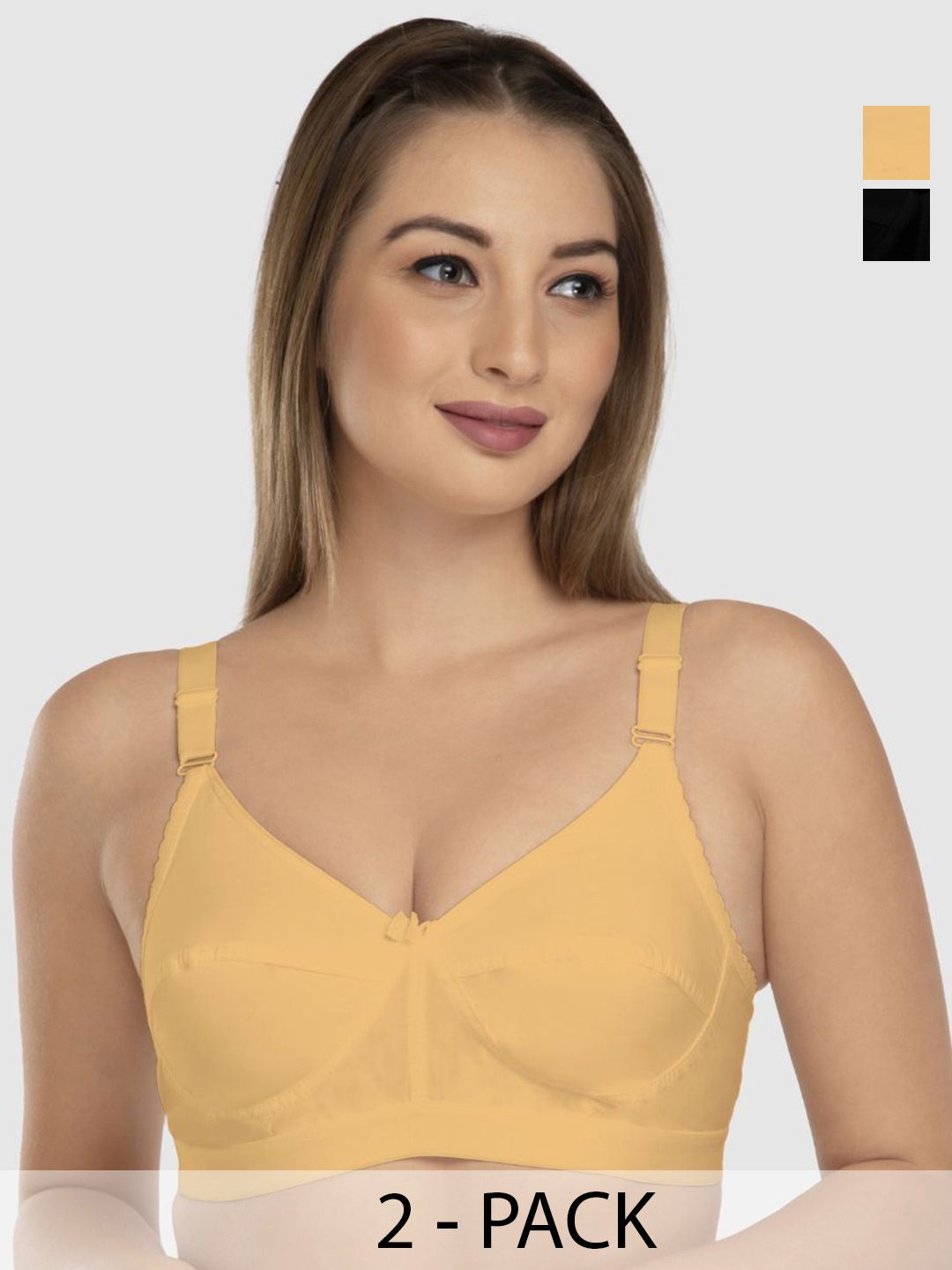 Daisy Dee Pack Of 2 Women Full Coverage Cotton Everyday Bra
