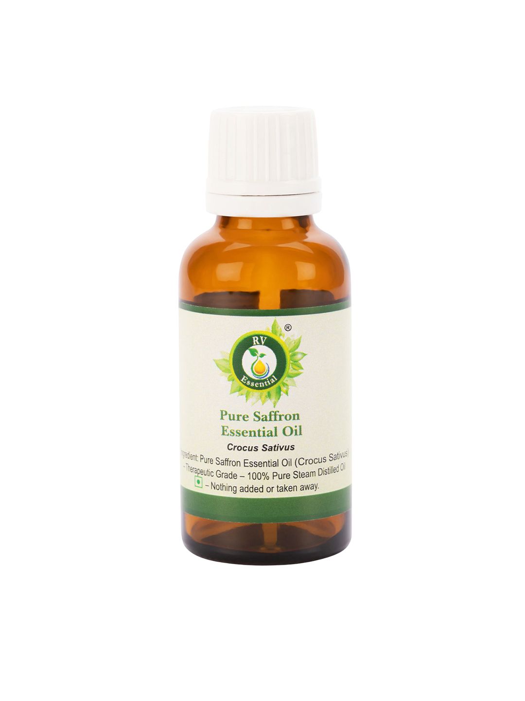 R V Essential Pure Saffron Alcohol Free Essential Oil - 50 ml-image-12