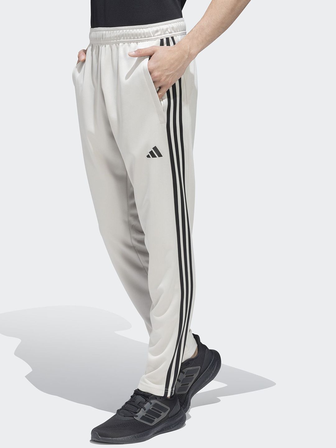 ADIDAS Men Brand Logo Printed Mid Rise Track Pants-image-33