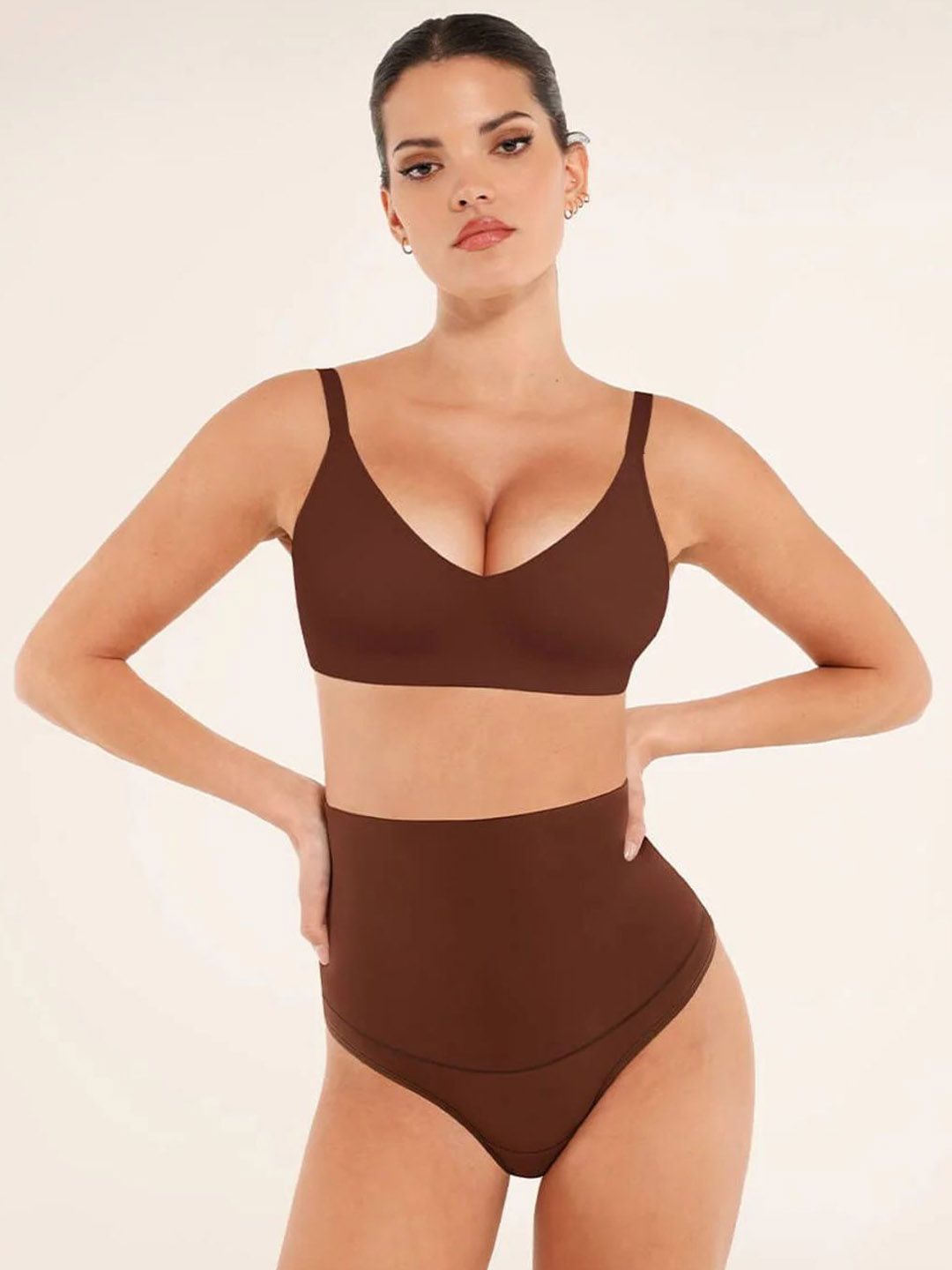 SHOP THE EDIT High Waist Breathable Tummy Shapewear-picture-26