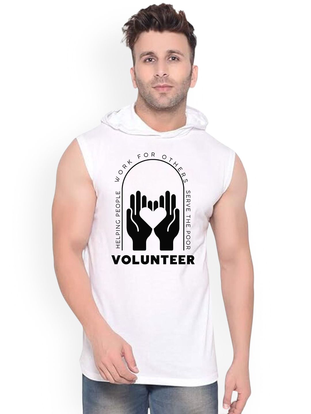 Fashnobic Volunteer Printed Gym Vests K__print-156_gym_vest White M-picture-16