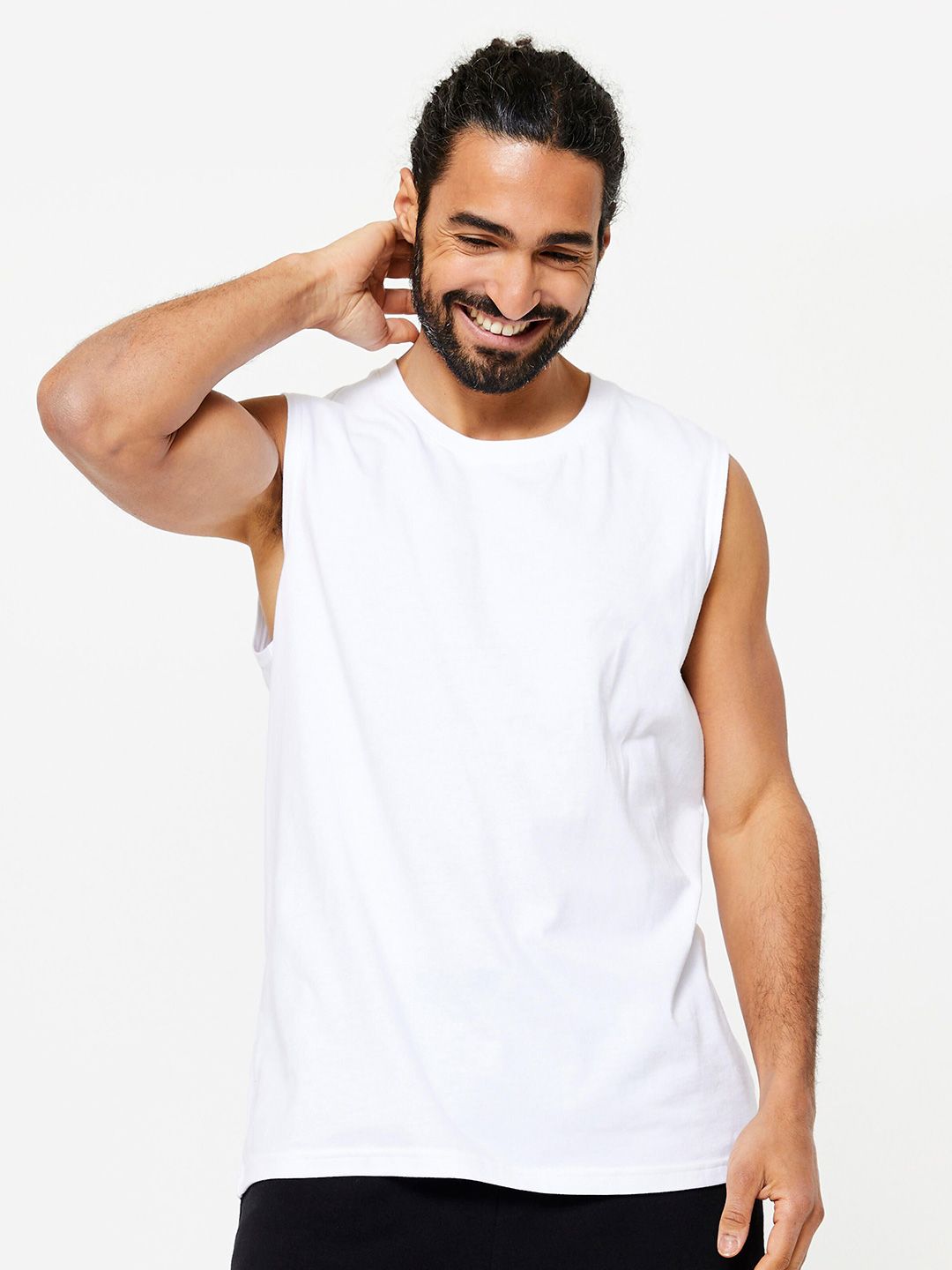 Domyos By Decathlon Men Stretchy Fitness Tank Top-picture-18