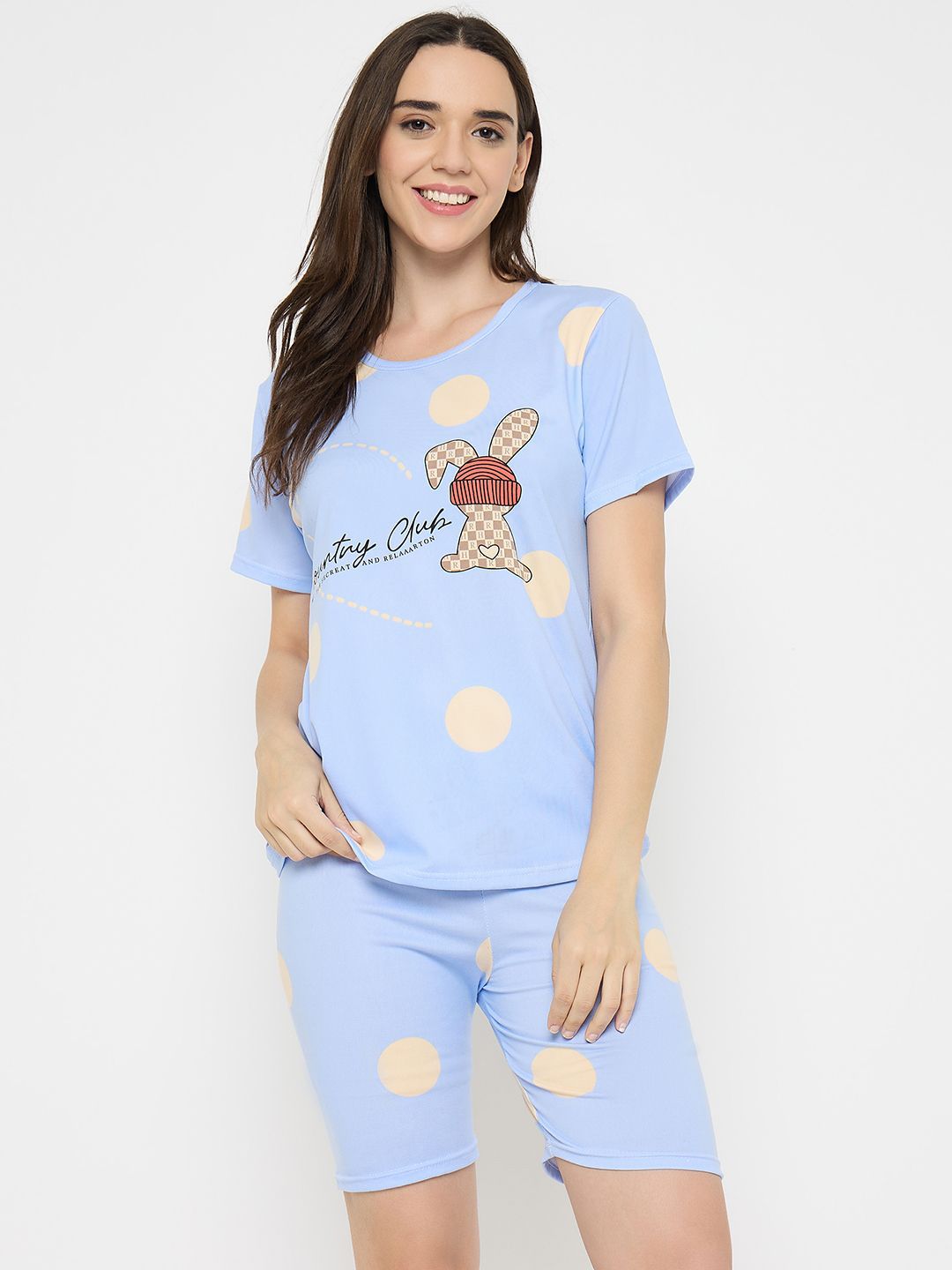 Camey Women Printed Night suit-picture-29