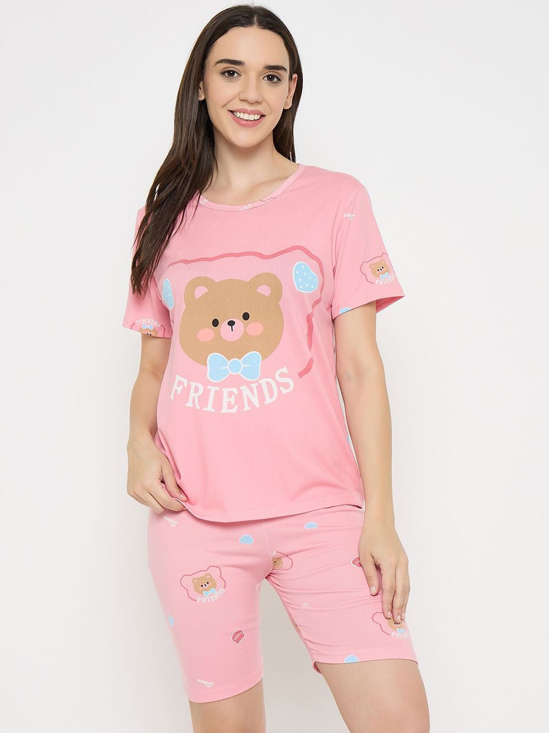 Camey Women Printed Night suit-picture-34