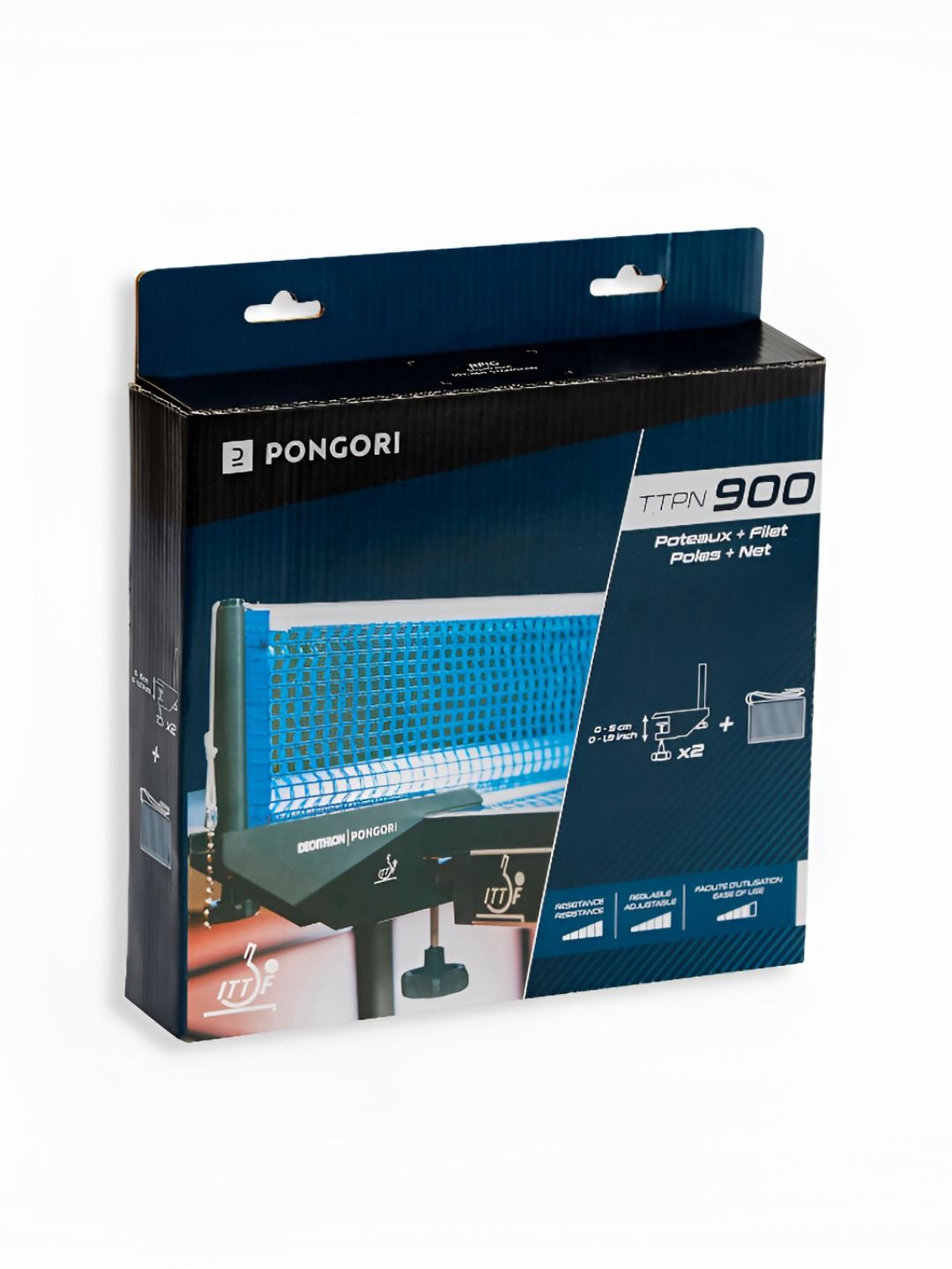 PONGORI By Decathlon Table Tennis Net & Posts Set TTPN 900 ITTF-image-30