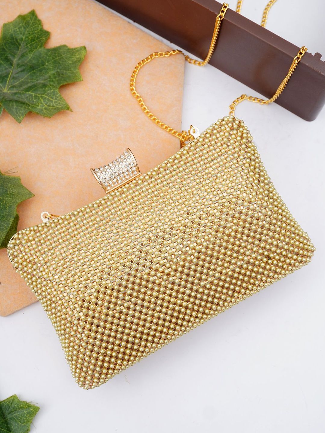 FOR THE BEAUTIFUL YOU Embellished Box Clutch-picture-26