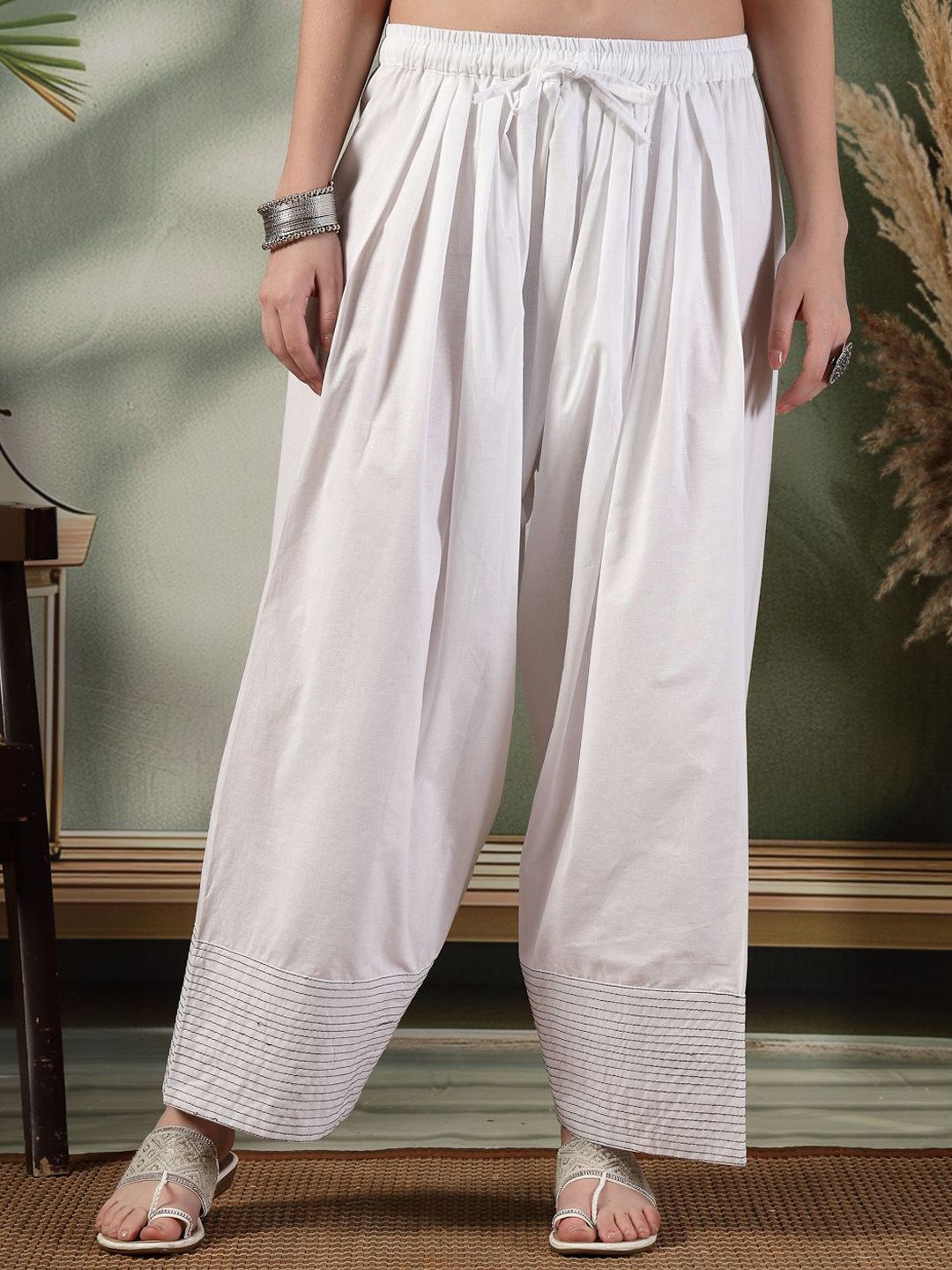 Clora Creation Women Loose Fit Cotton Salwar