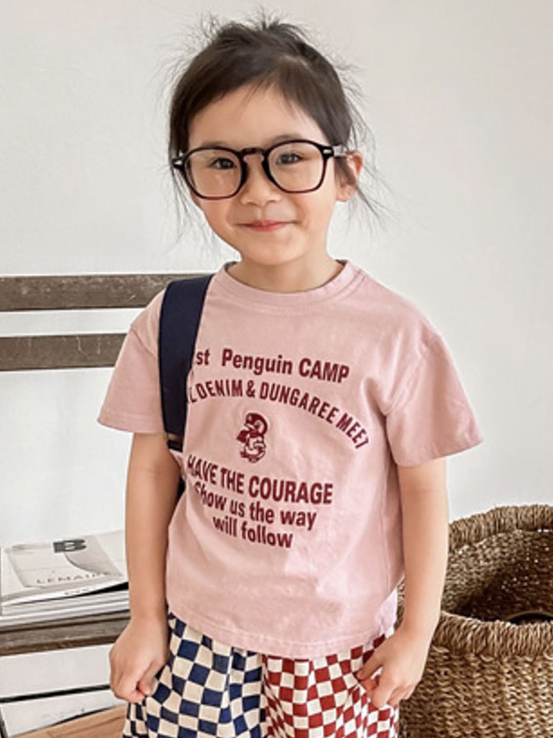 LULU & SKY Girls People and Places Printed Round Neck Cotton T-shirt-image-9