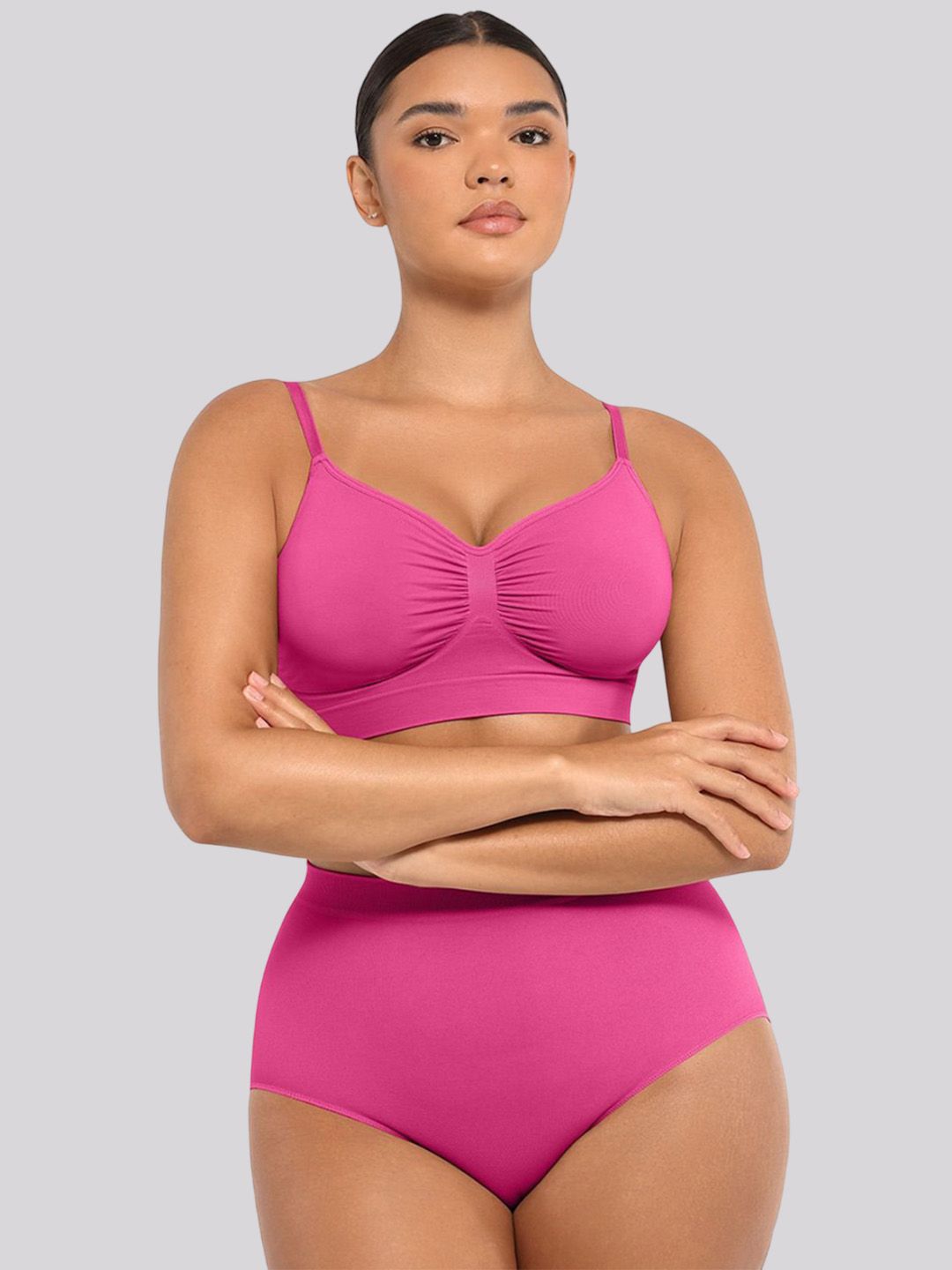 SHOP THE EDIT High Waist Breathable Tummy Shapewear-picture-25