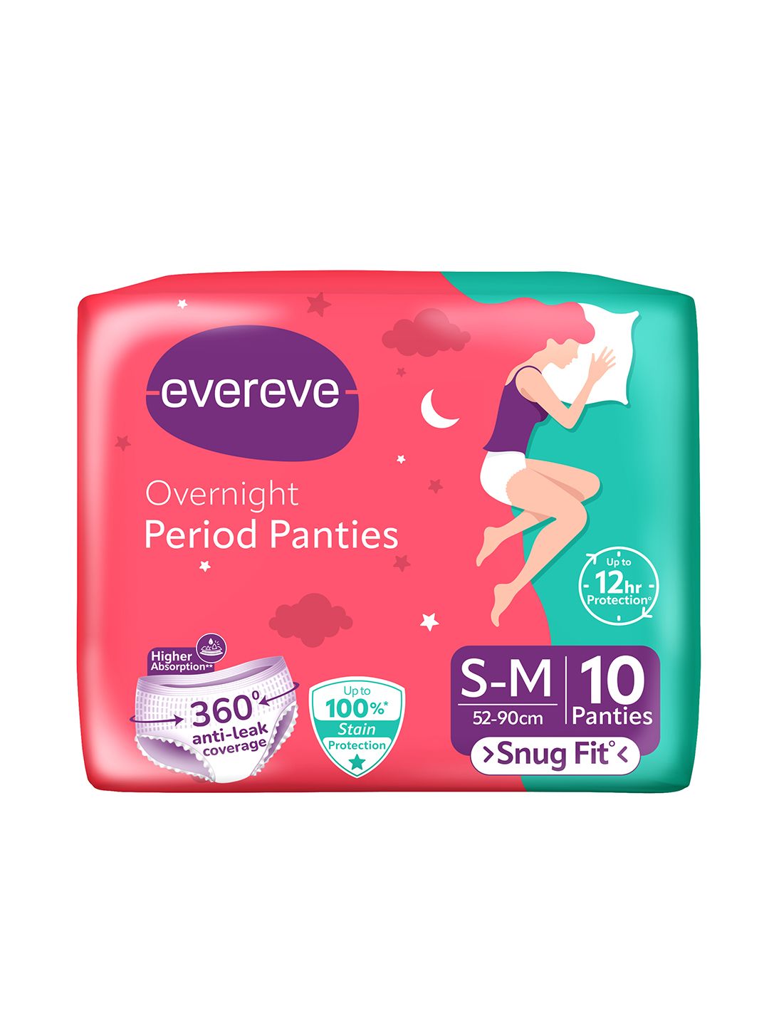 EverEve 10 Pcs Ultra Absorbent Overnight Period Panties - S-M-picture-37