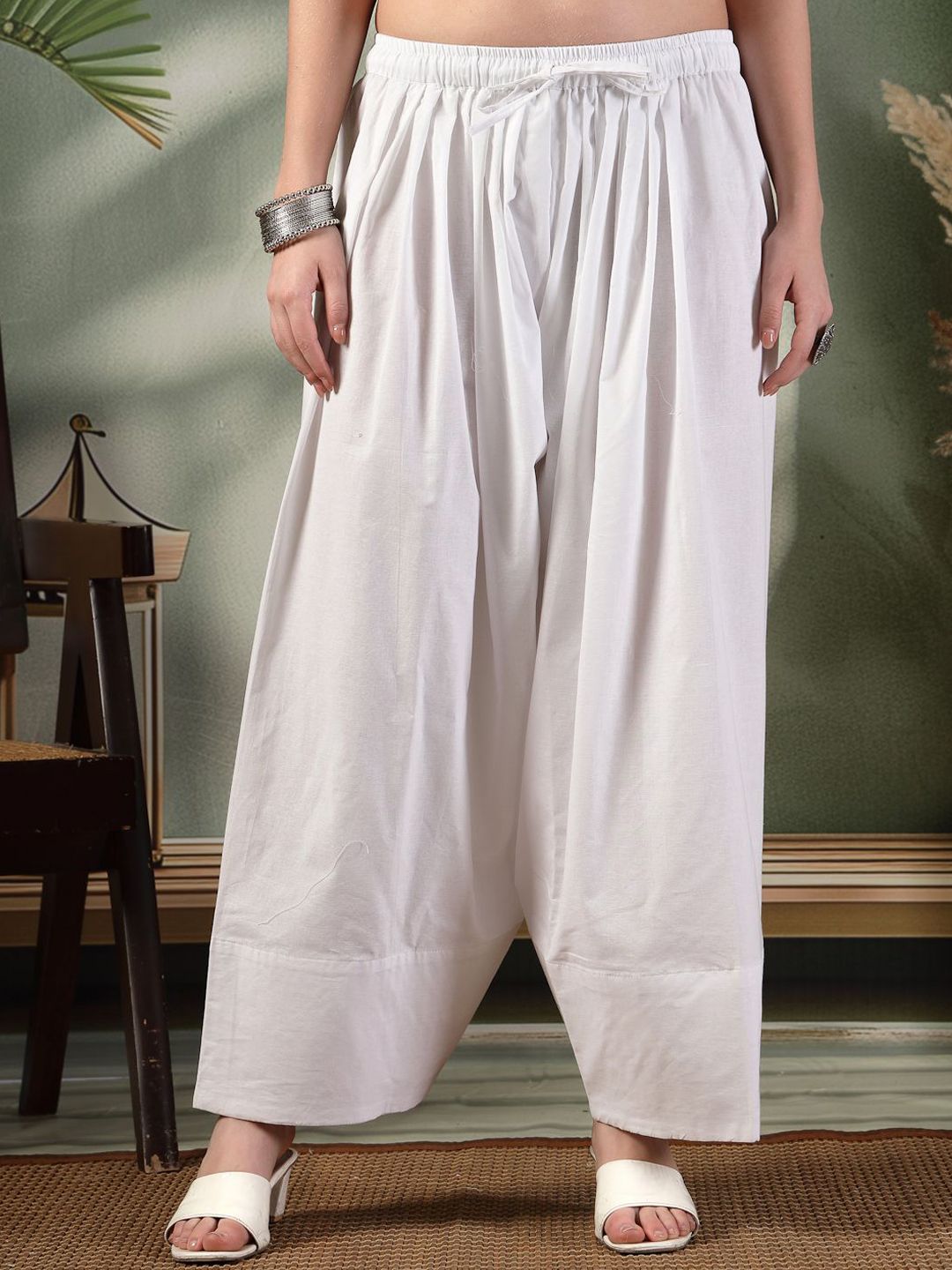 Clora Creation Women Loose Fit Cotton Salwar