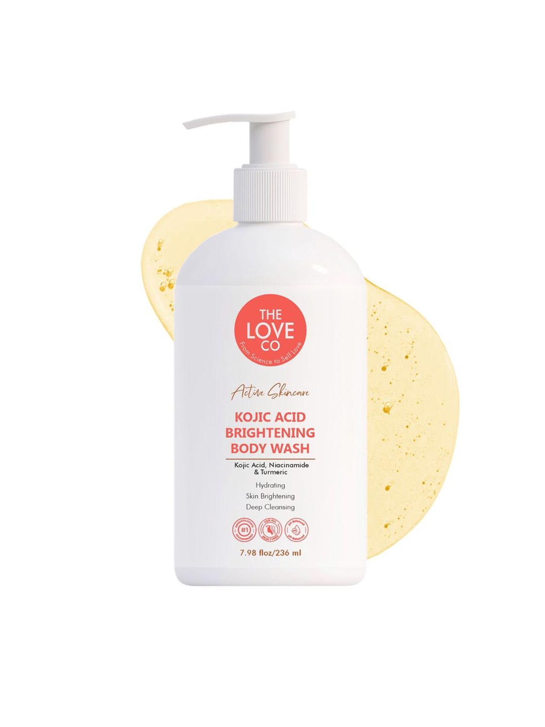 The Love Co Kojic Acid Body Wash For Gently Exfoliates & Unclogs Pores - 236 ml-picture-9