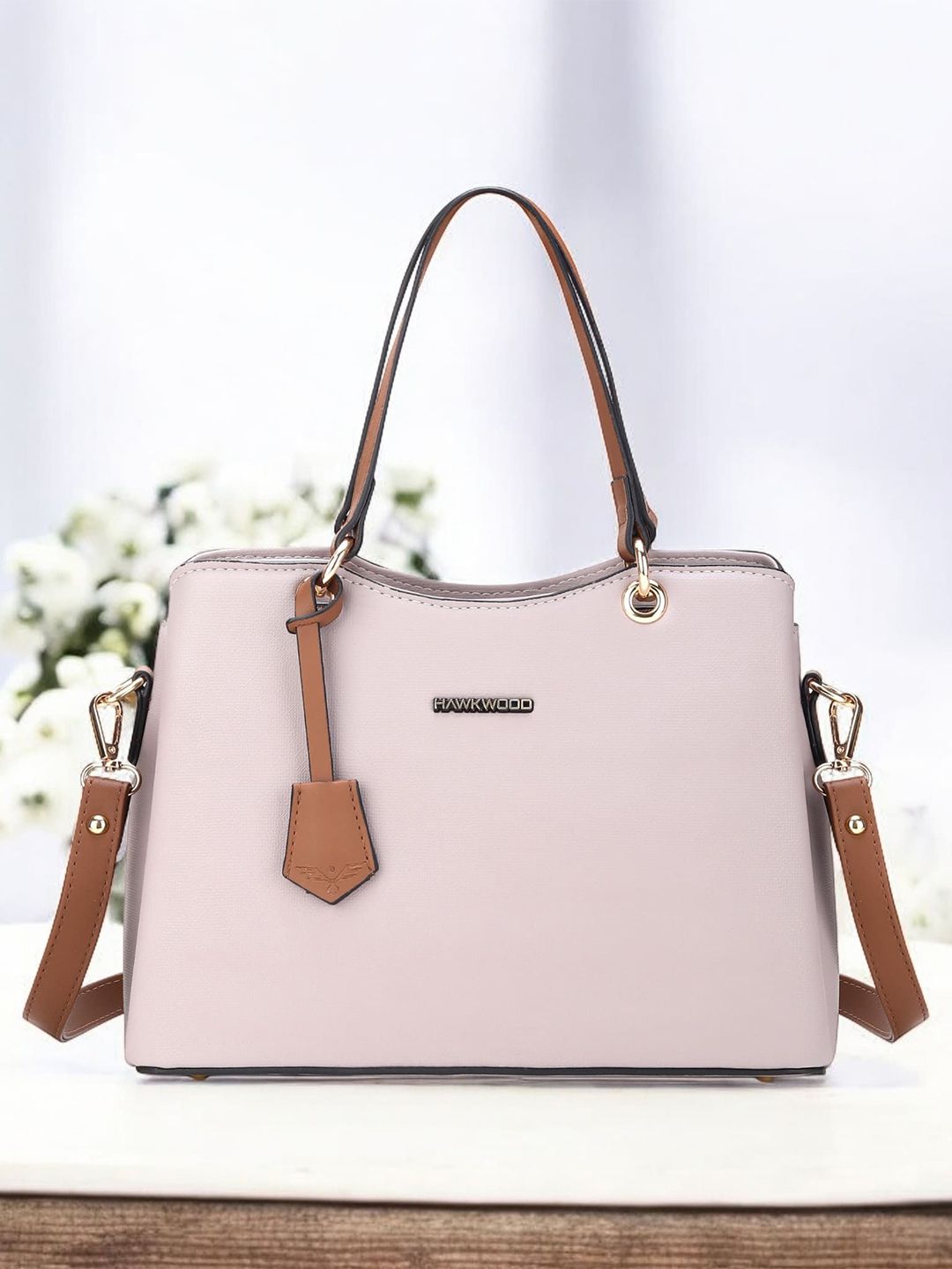 HAWKWOOD Textured Bucket Handheld Bag With Detachable Sling Strap-picture-24