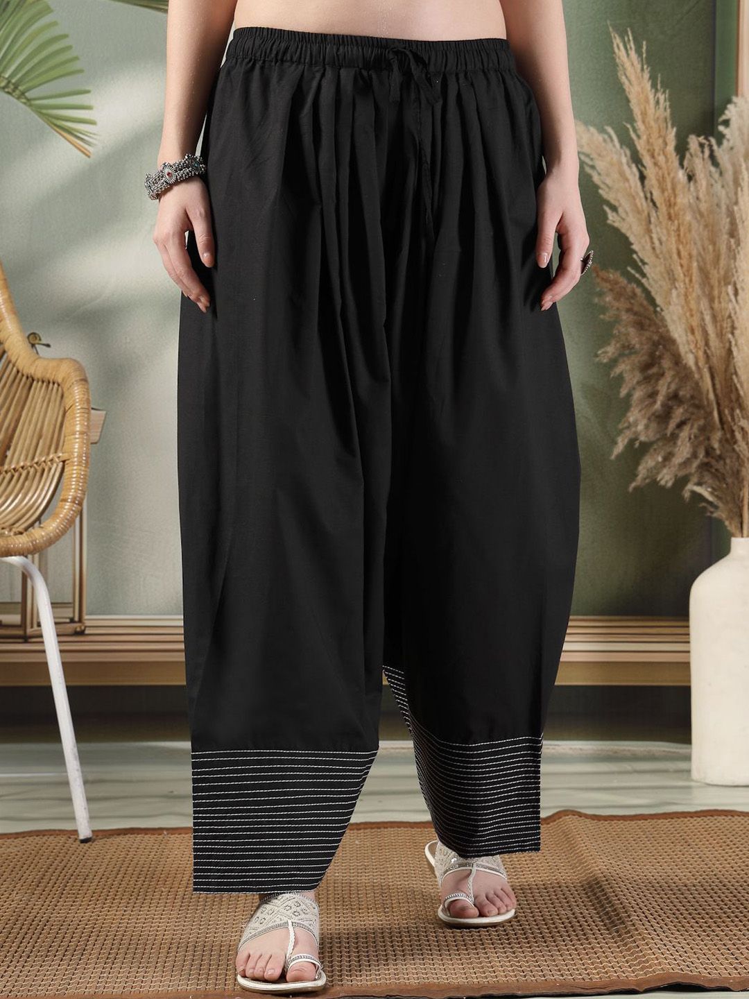 Clora Creation Women Loose Fit Cotton Salwar