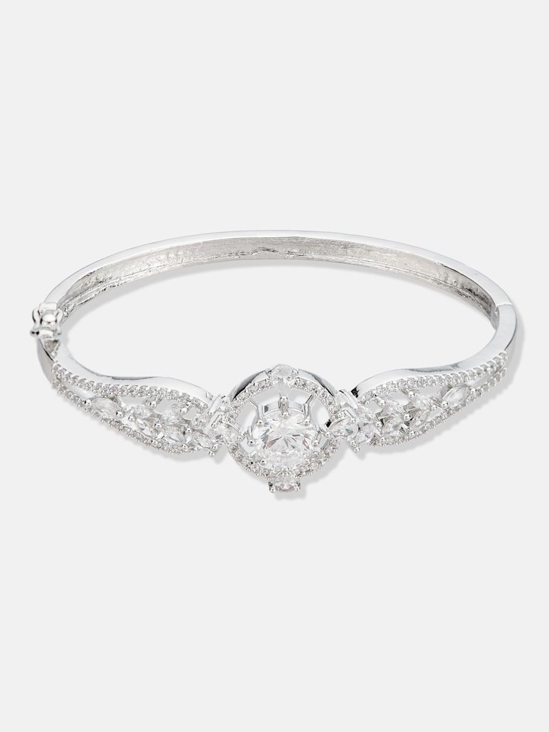 ATIBELLE Set of 2 Silver-Plated Wraparound Bracelet