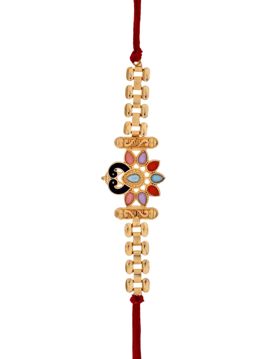 CraftVatika Premium Peacock Rakhi Combo Set-picture-18