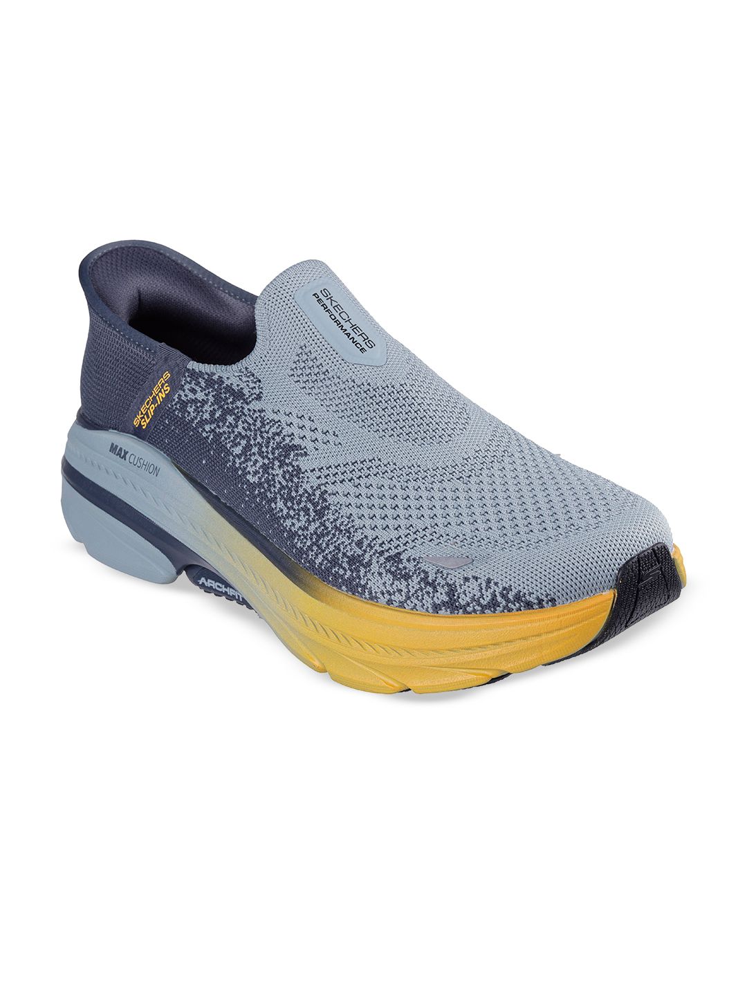 Skechers Men MAX CUSHIONING ARCH FIT 2.0 Slate Sports Slip Ins Shoe-picture-50