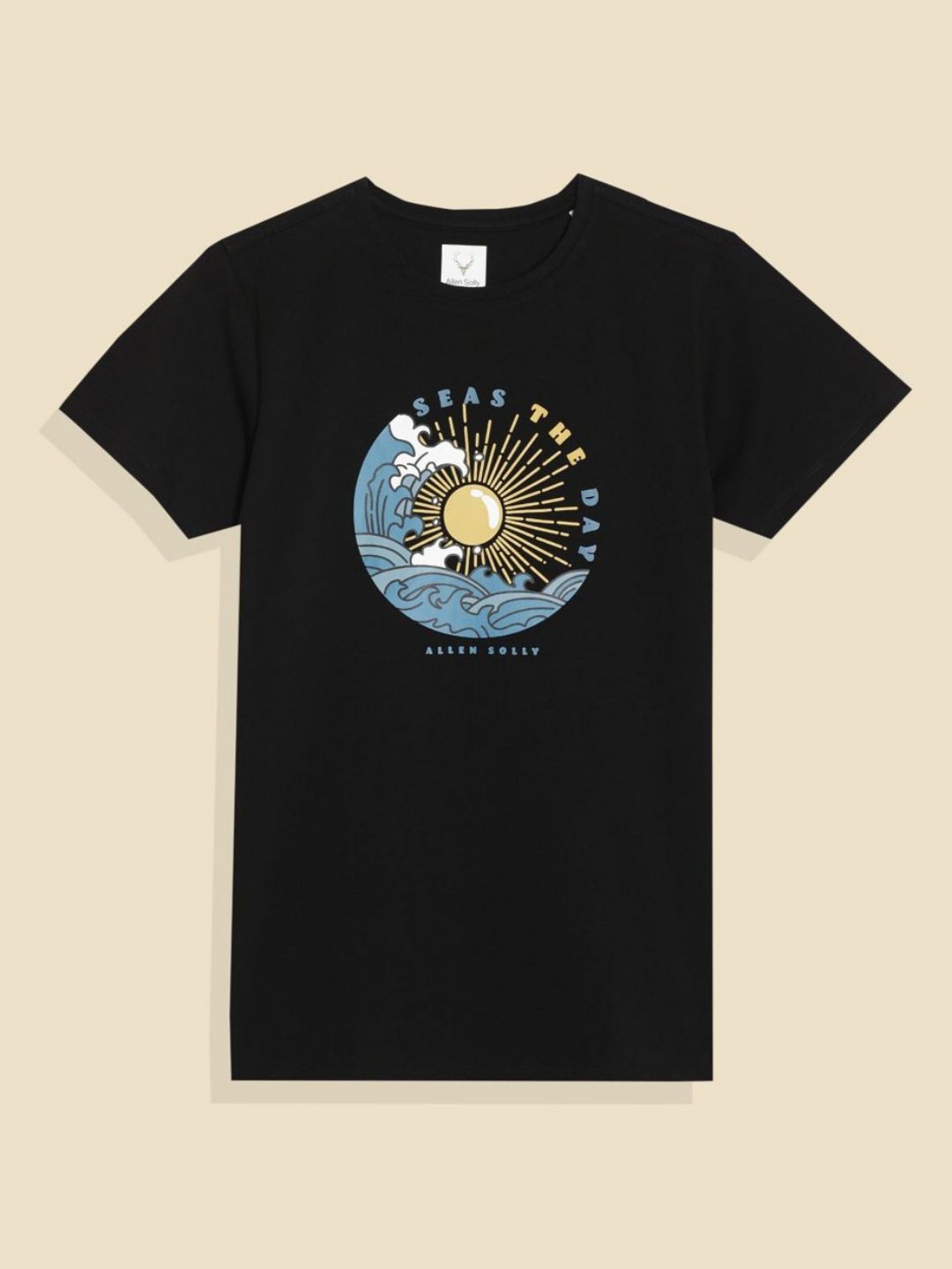 Allen Solly Junior Boys Typography Printed Round Neck Regular Sleeves T-Shirt-picture-26