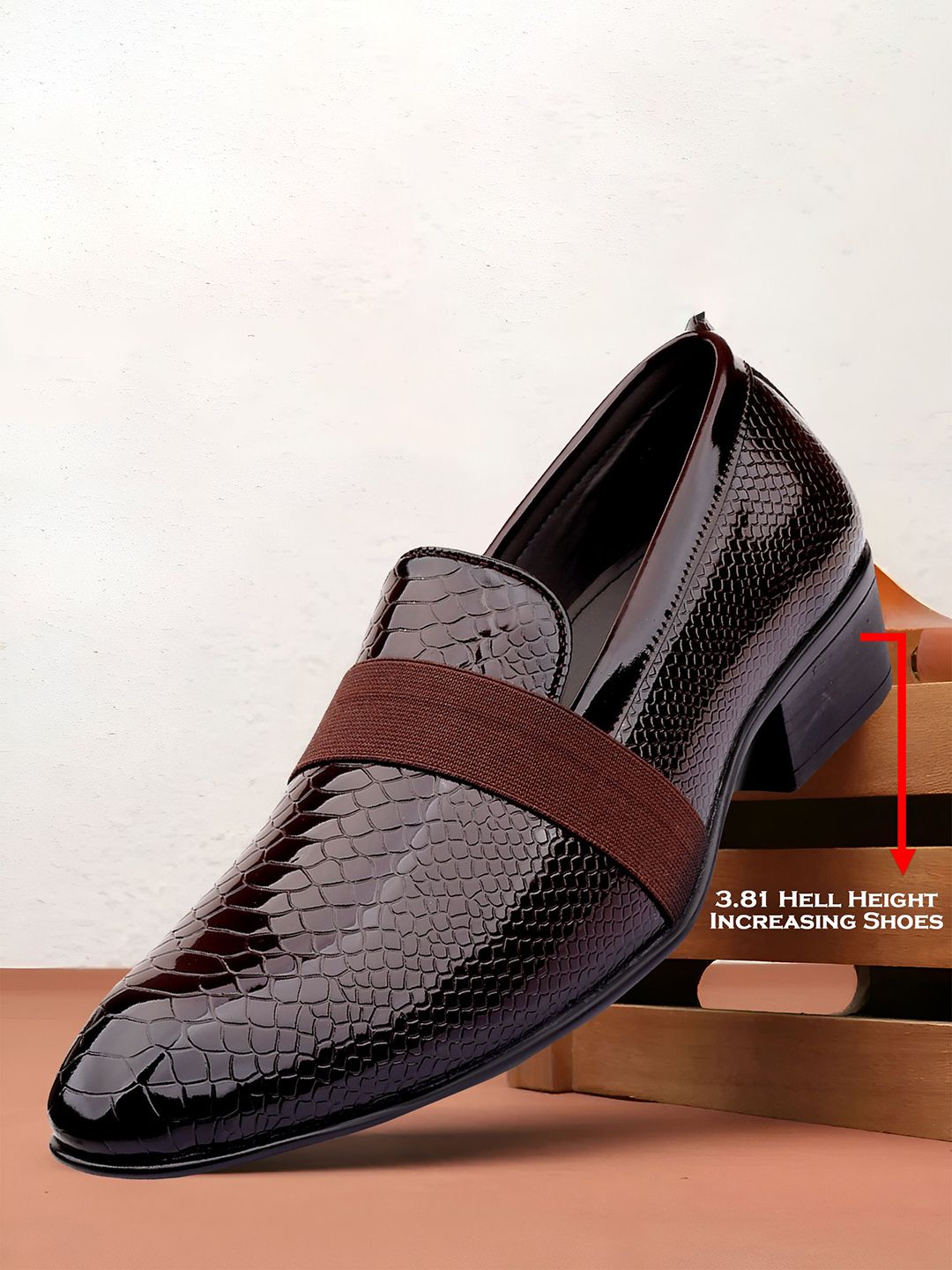 Bxxy Men Solid Synthetic Patent Regular Mojaris-picture-33