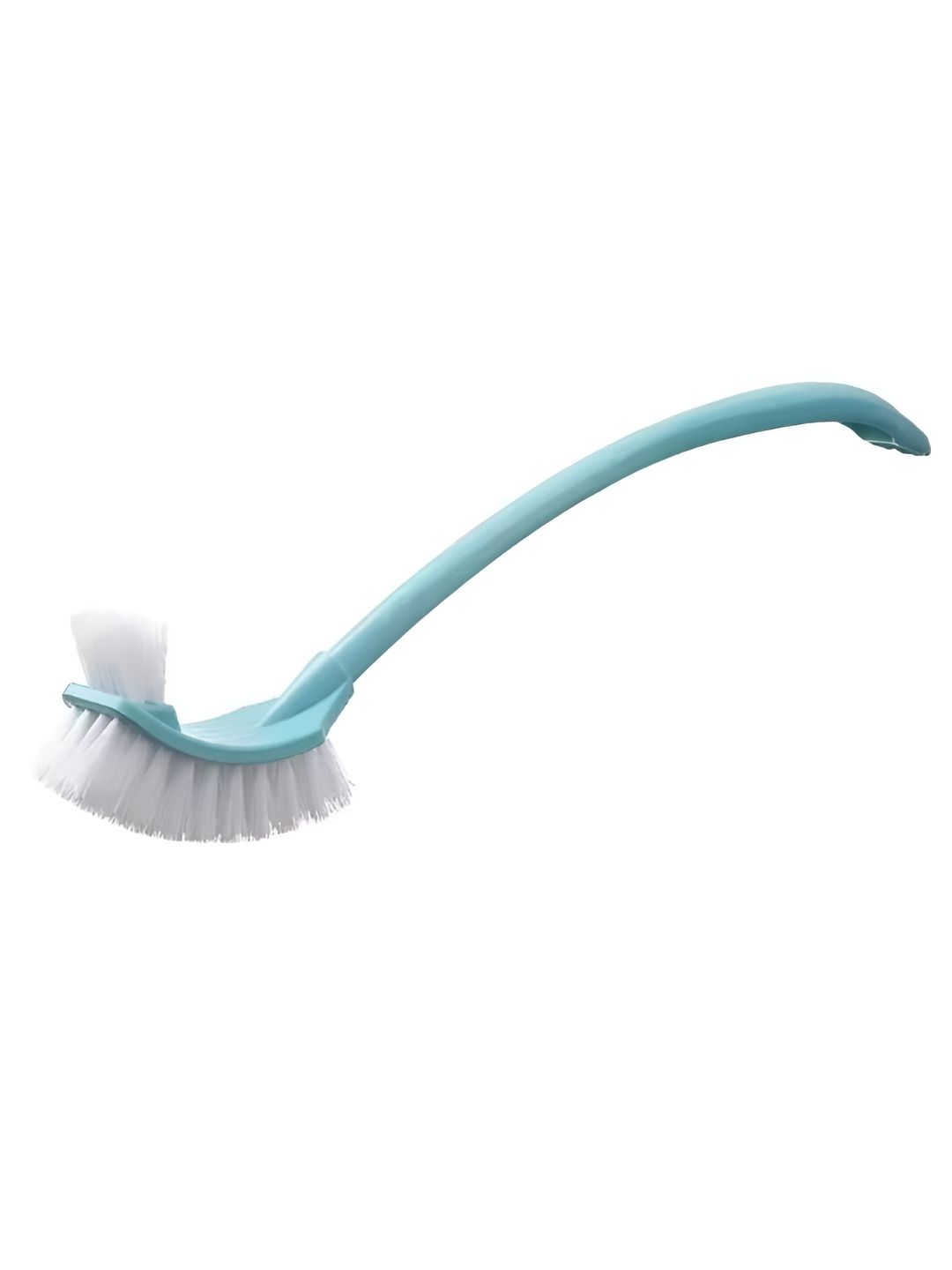 upkaranwale Simple Toilet Brush Double Sided Clean Brush With Long Holder-picture-26