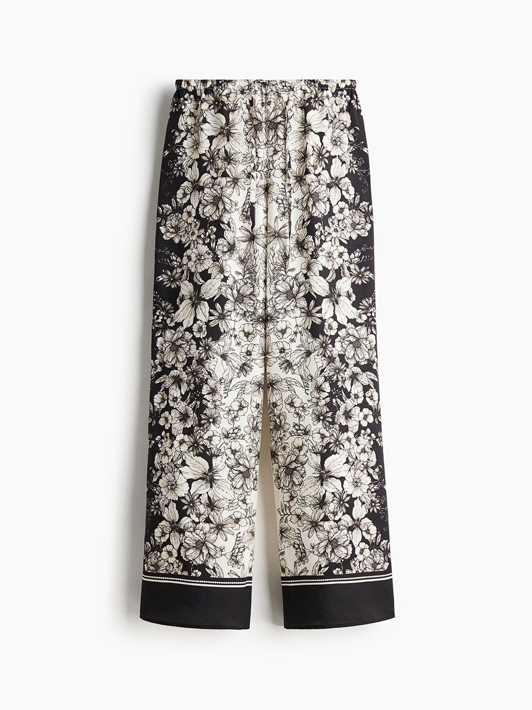 H&M Printed Drawstring Trousers-picture-13