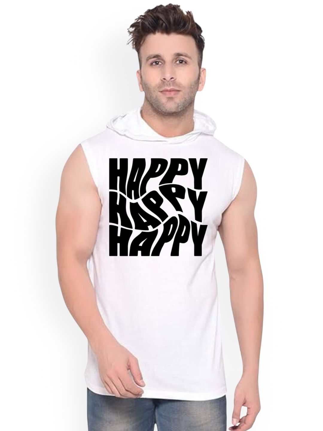 Fashnobic Happy Printed Gym Vests K__Print-197_gym_vest White M-picture-36
