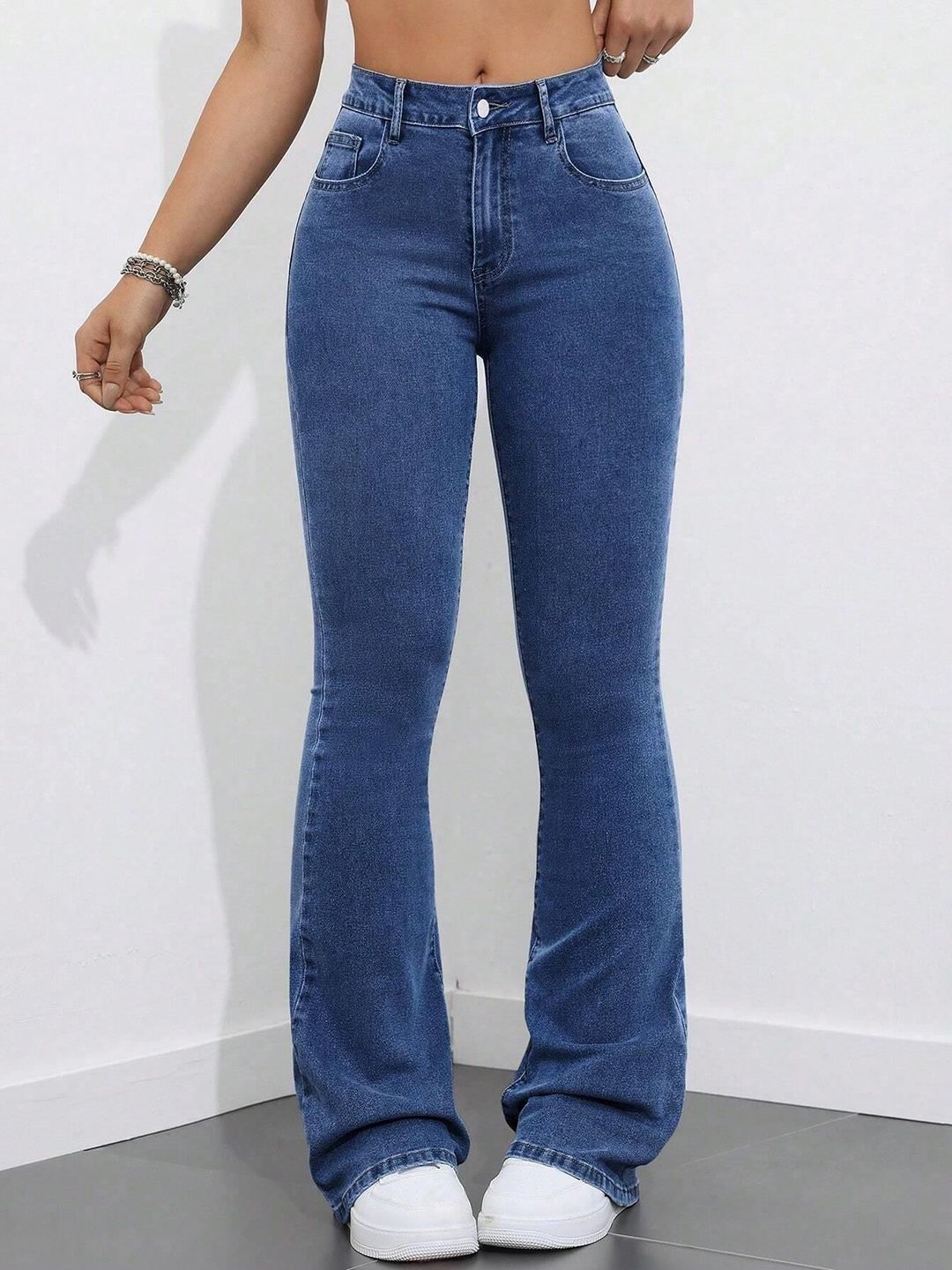 Kotty Women Bootcut High-Rise Stretchable Jeans-picture-22