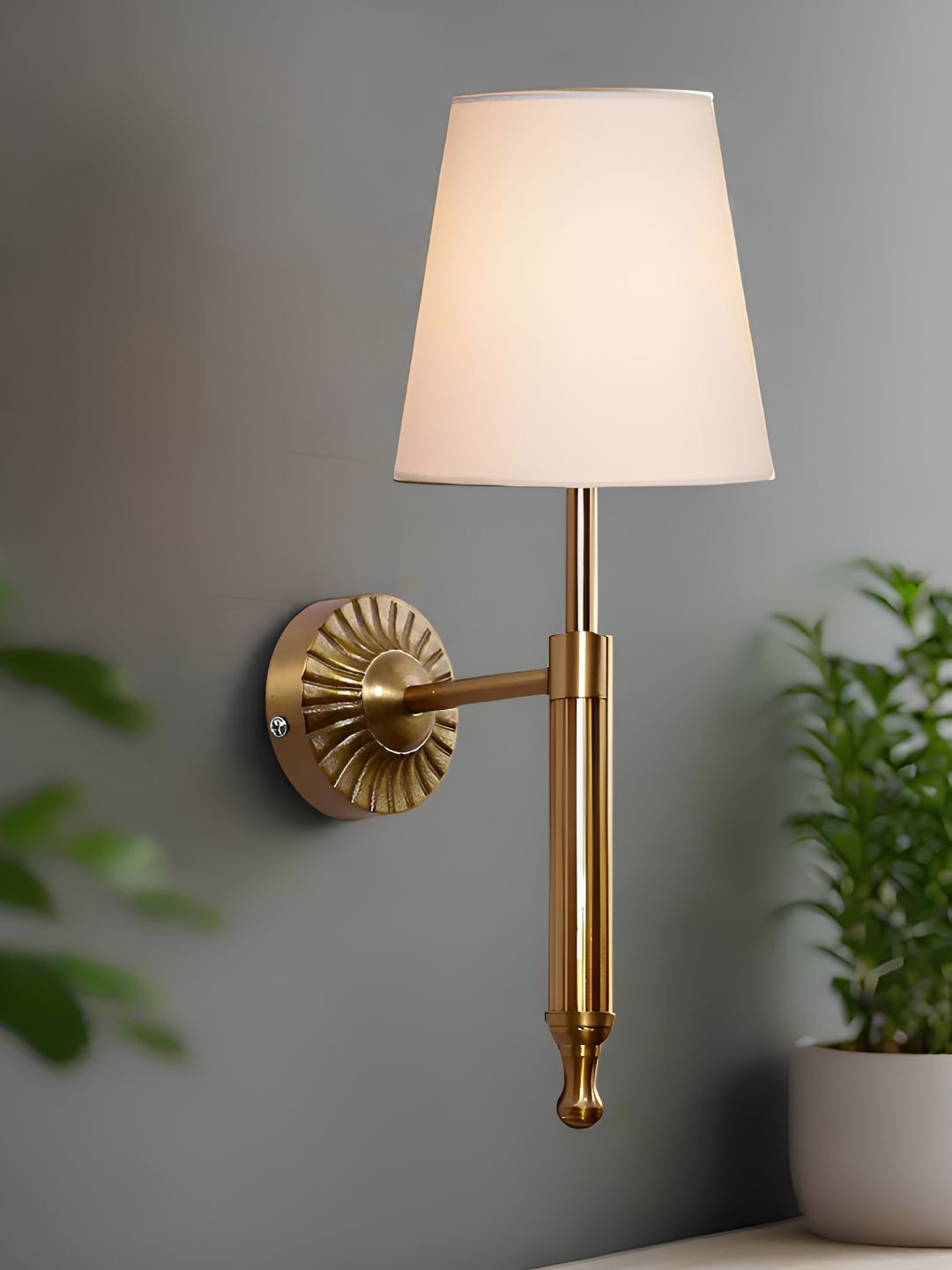 akway Beige Metal Wall Lamp-image-19