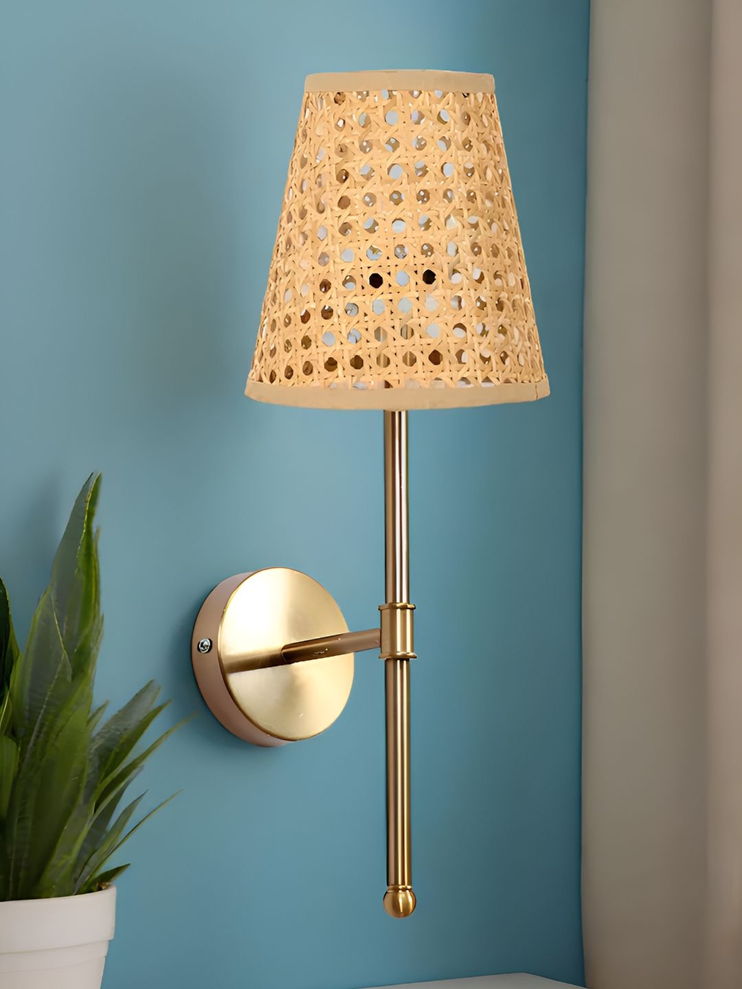 akway Beige Metal Wall Lamp-picture-33
