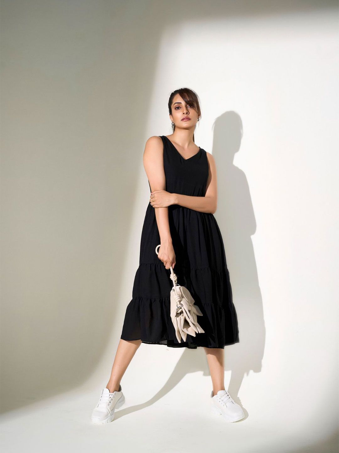 DressBerry Women Fit & Flare Midi Dress
