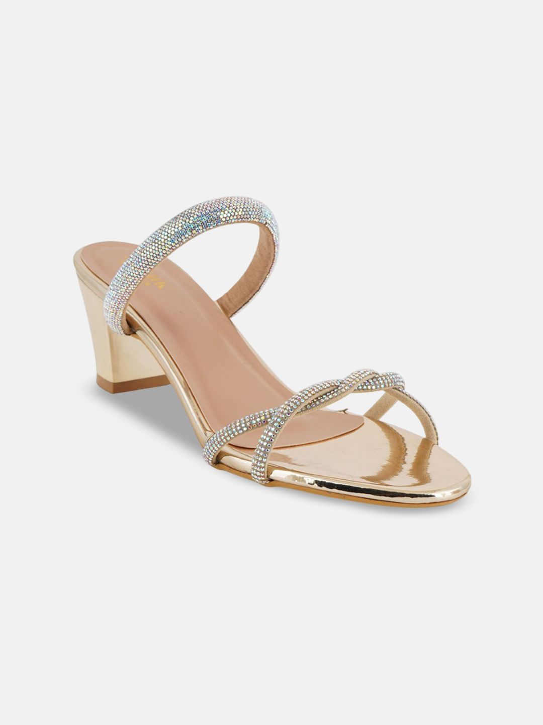 Anouk Women Solid Party Synthetic Regular Block Heel Sandal-image-28