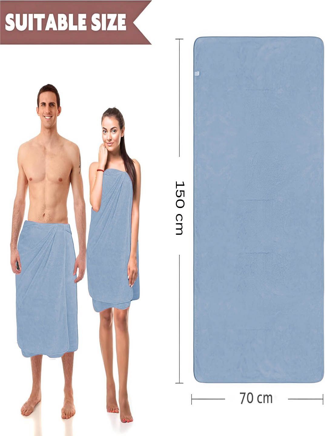 Black gold Blue 3 Other 400 GSM Bath Towel-picture-58