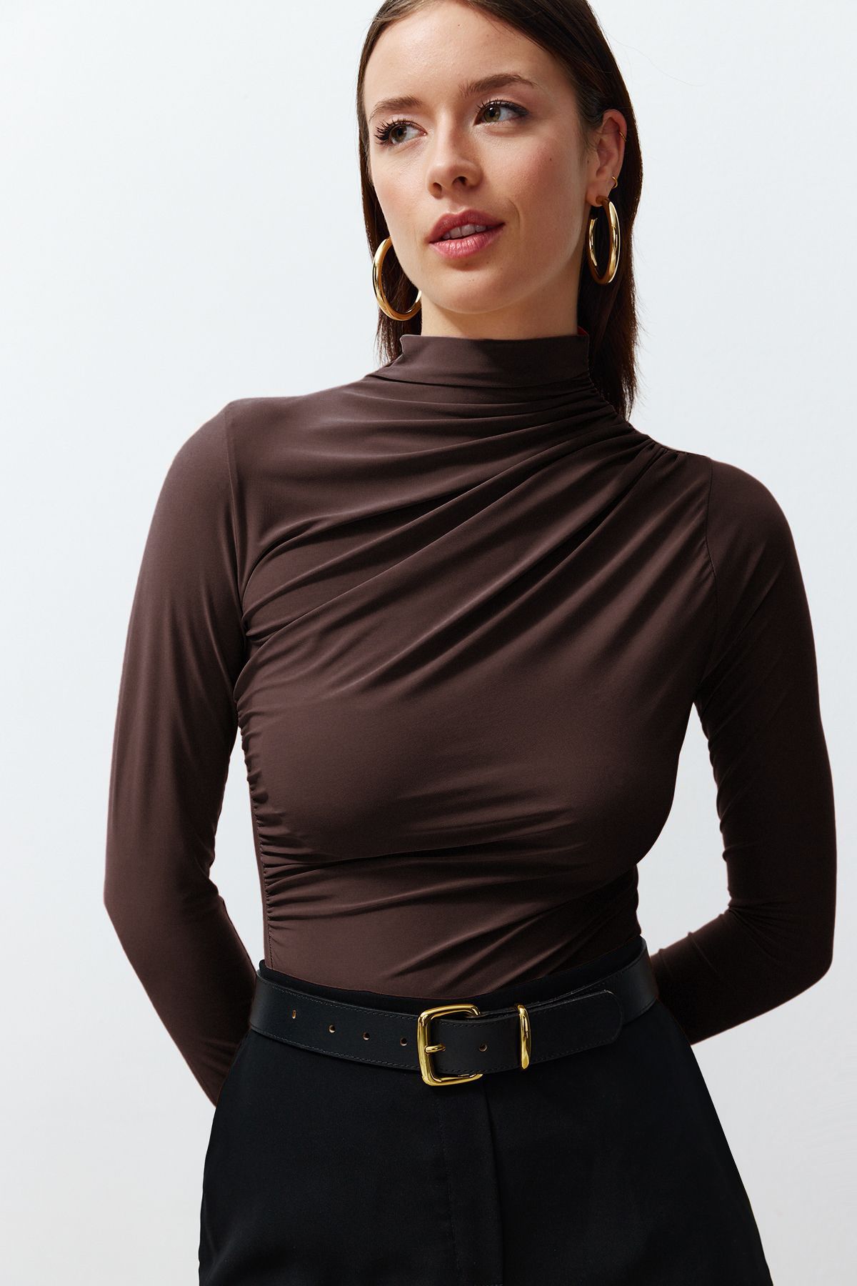 Trendyol Women High Neck Top-picture-52