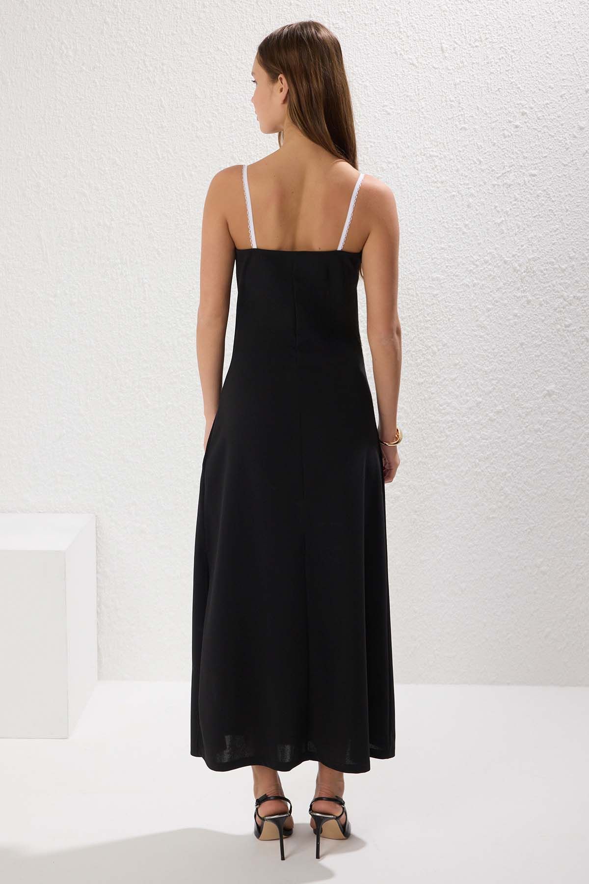 Trendyol Shoulder Straps Bodycon Midi Dress view 2