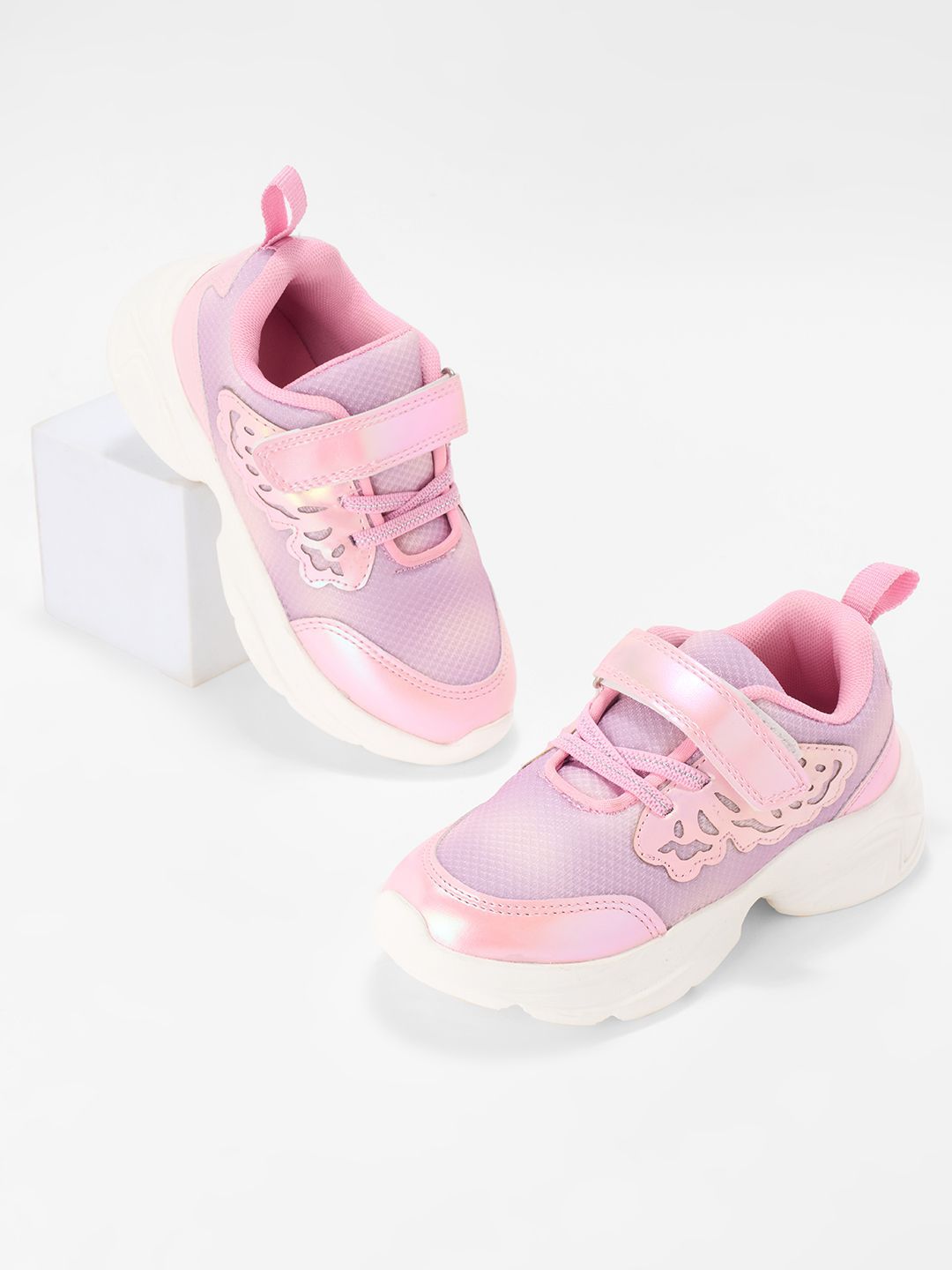 Pantaloons Junior Girls Textured Sneakers-picture-55