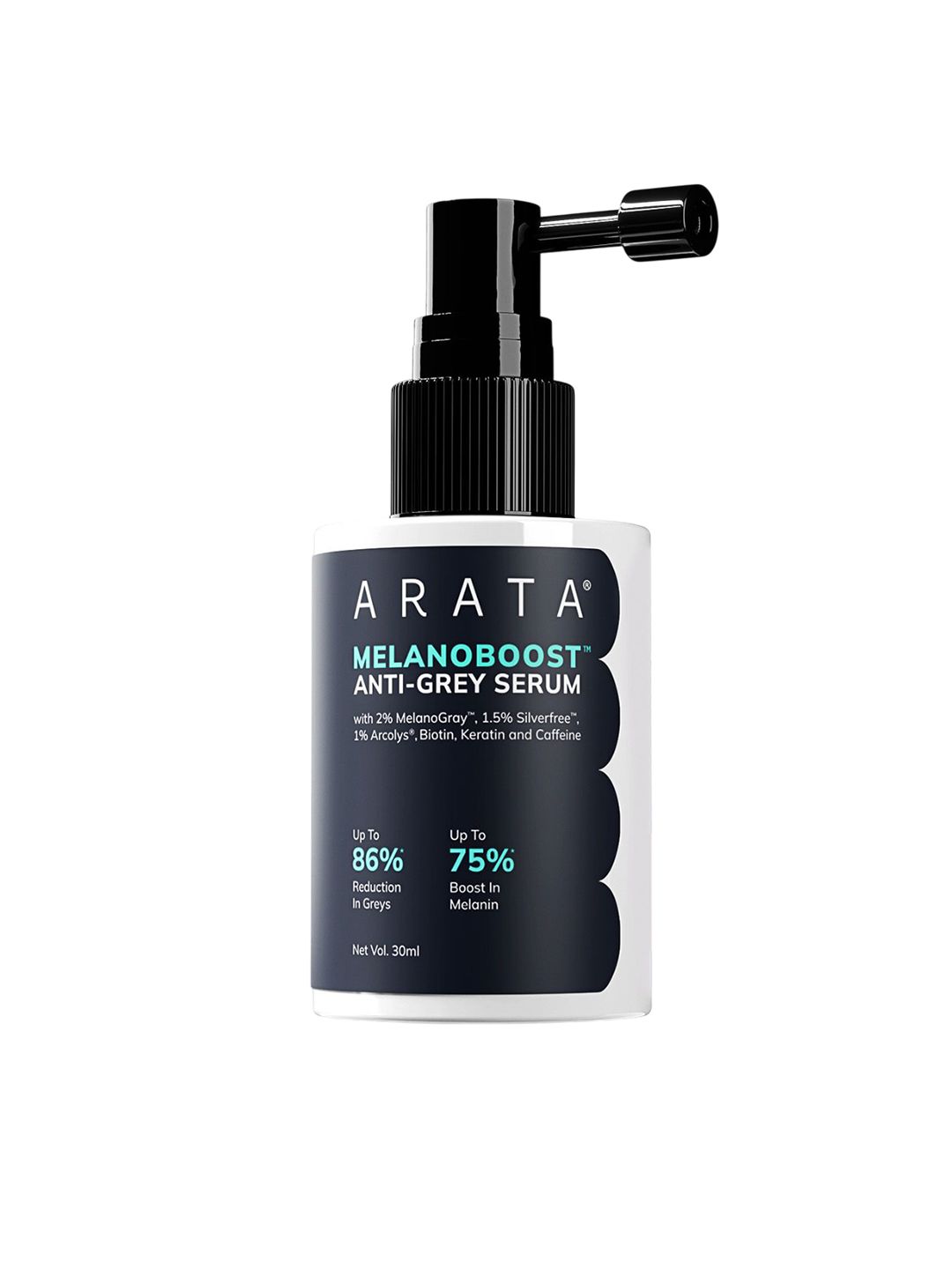 Arata Anti-Grey Hair & Beard Serum- 30 ml-image-21