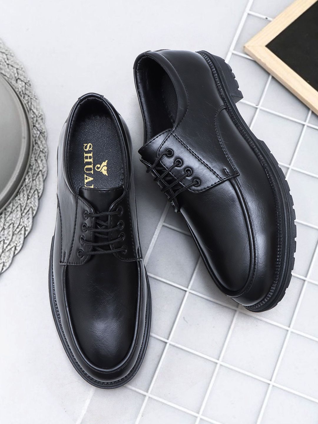 SHUAN Men Formal Derbys