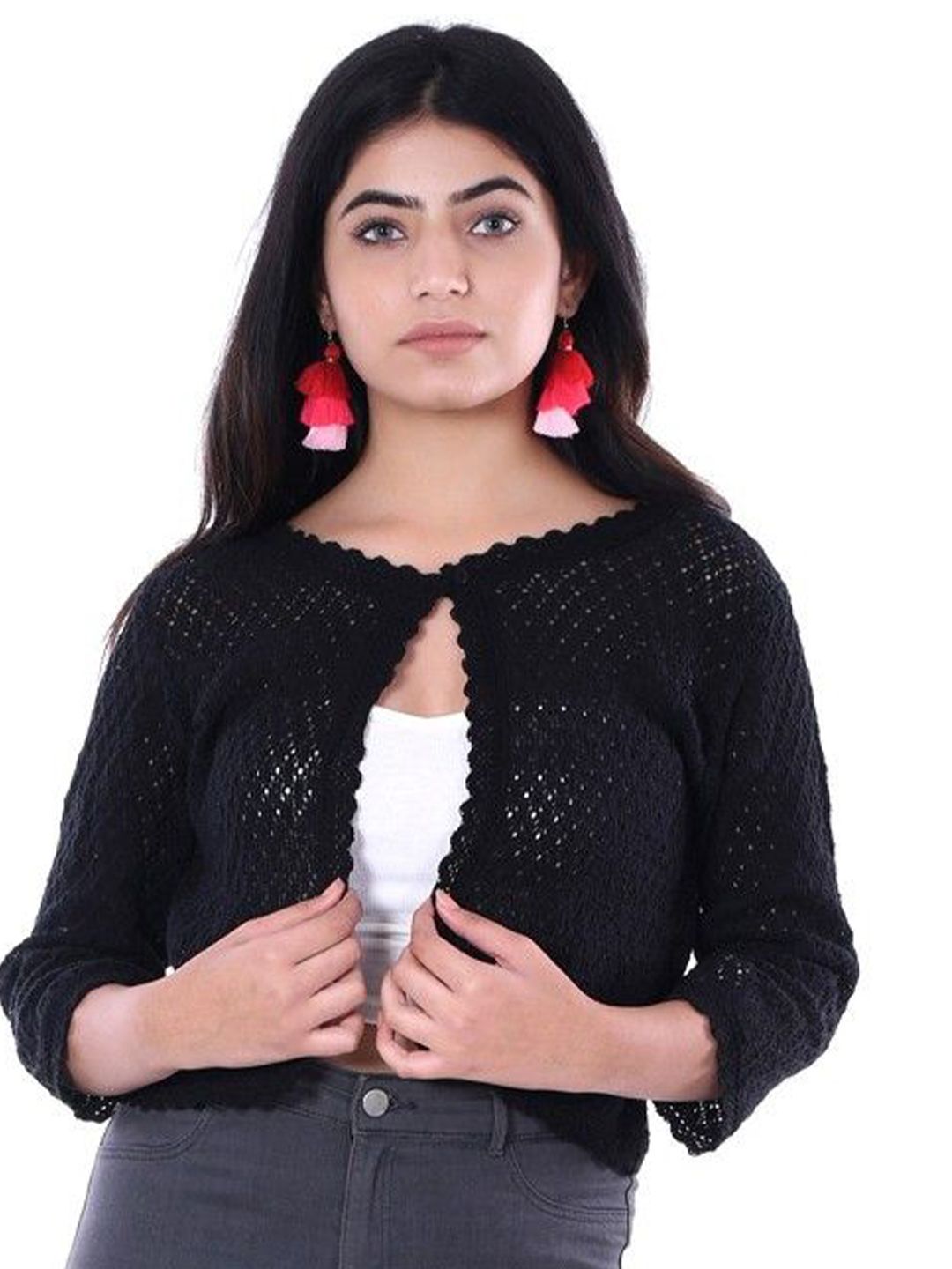 Billion Women Party Crop Shrug-picture-13
