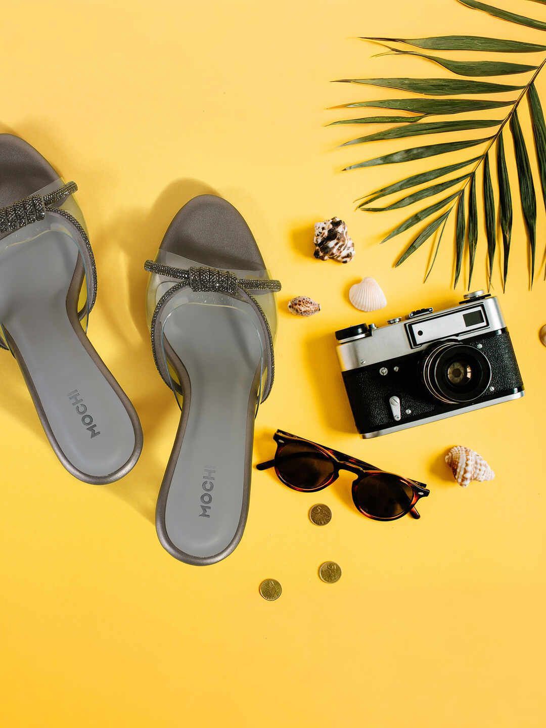 Mochi Women Textured Block Sandals-picture-24