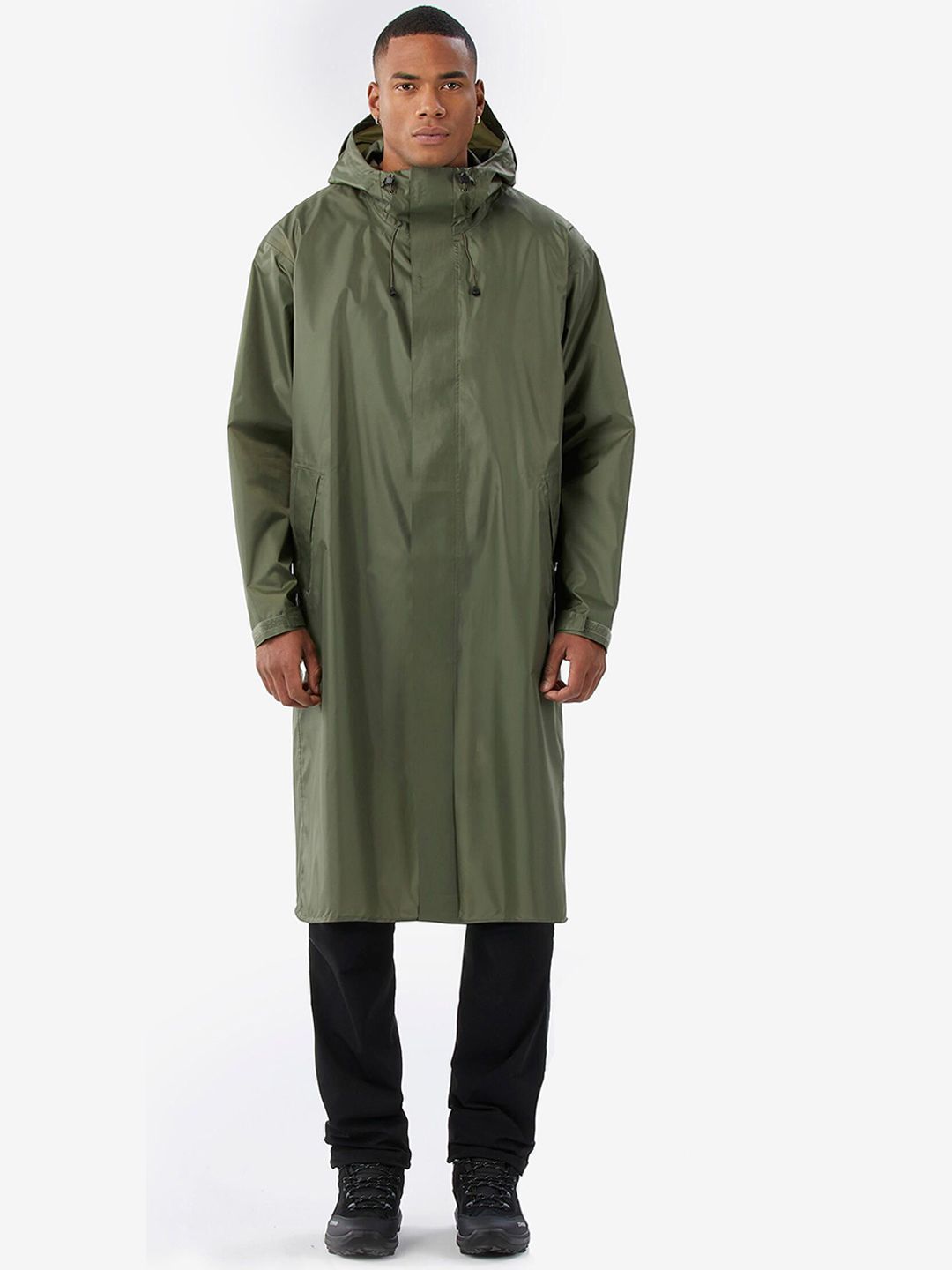 FORCLAZ By Decathlon Adjustable Rain & Hiking Poncho, 75 L Max, MT900 2.0-picture-12