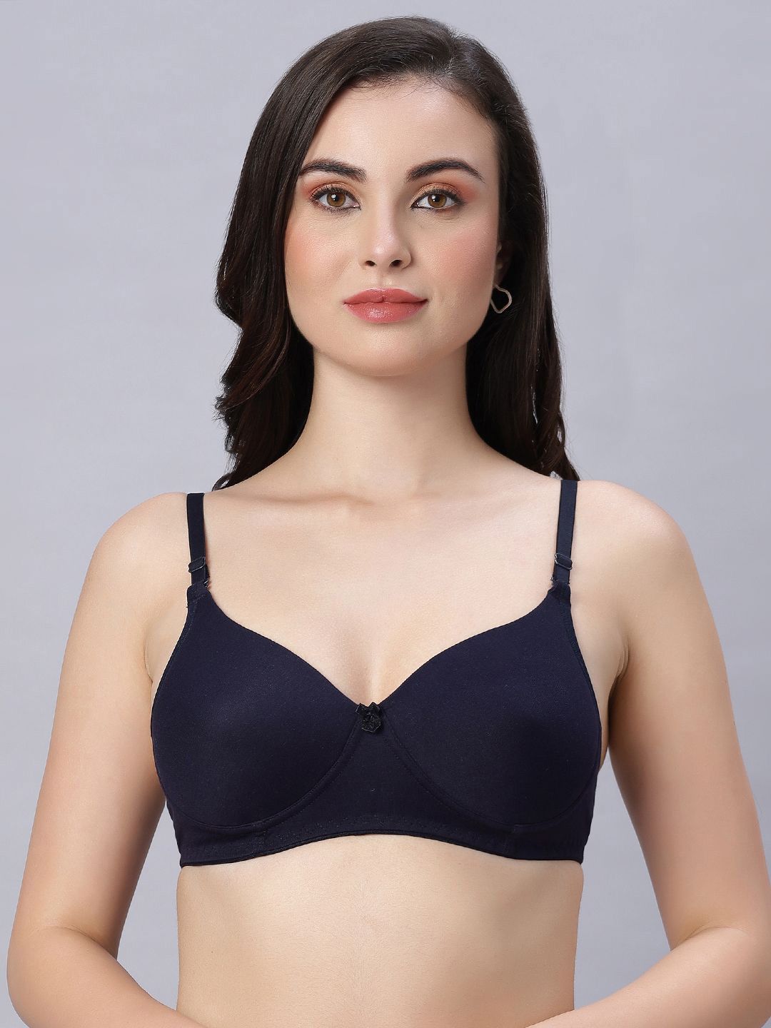 Eden Women Full Coverage Heavily Padded Cotton T-shirt Bra-picture-38
