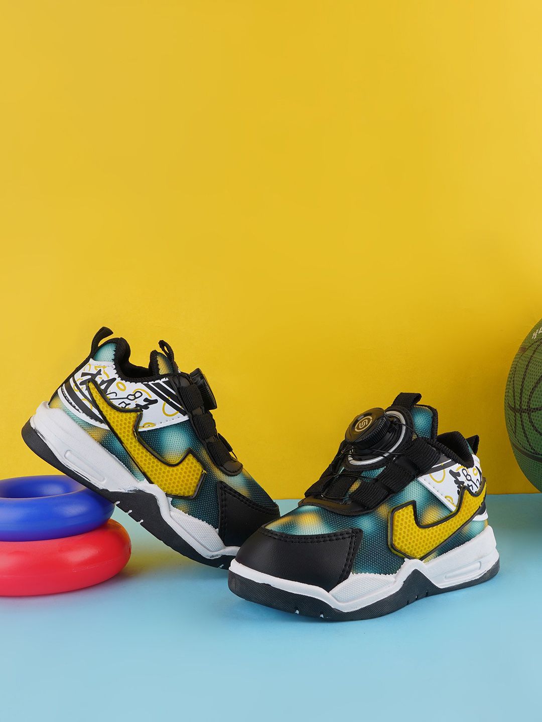 LMG Lifestyle Unisex Kids Woven Design Sneakers-picture-30