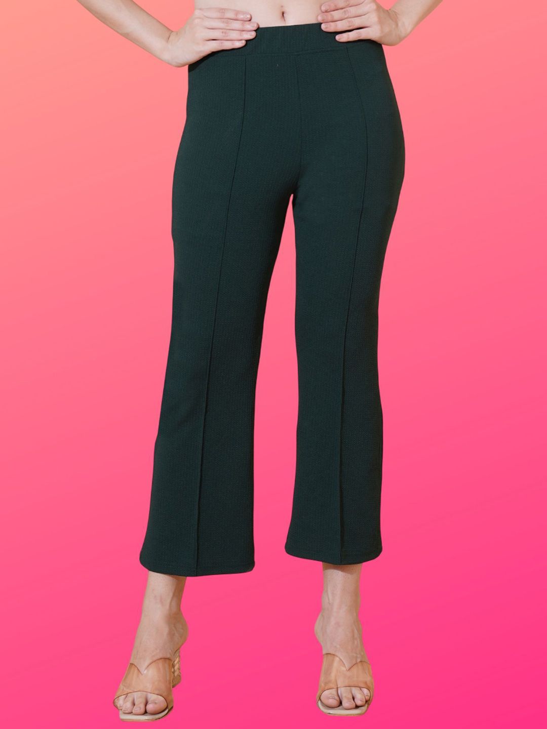 Kushi Flyer Women Regular Fit Comfort Mid-Rise Trousers-picture-16