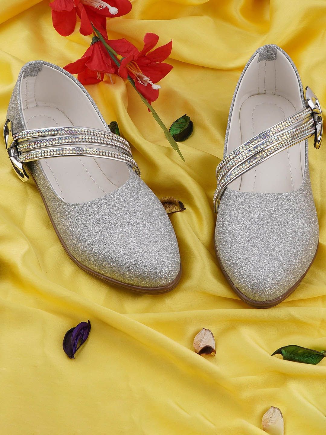 LMG Lifestyle Girls Embellished Mules Flats-picture-12