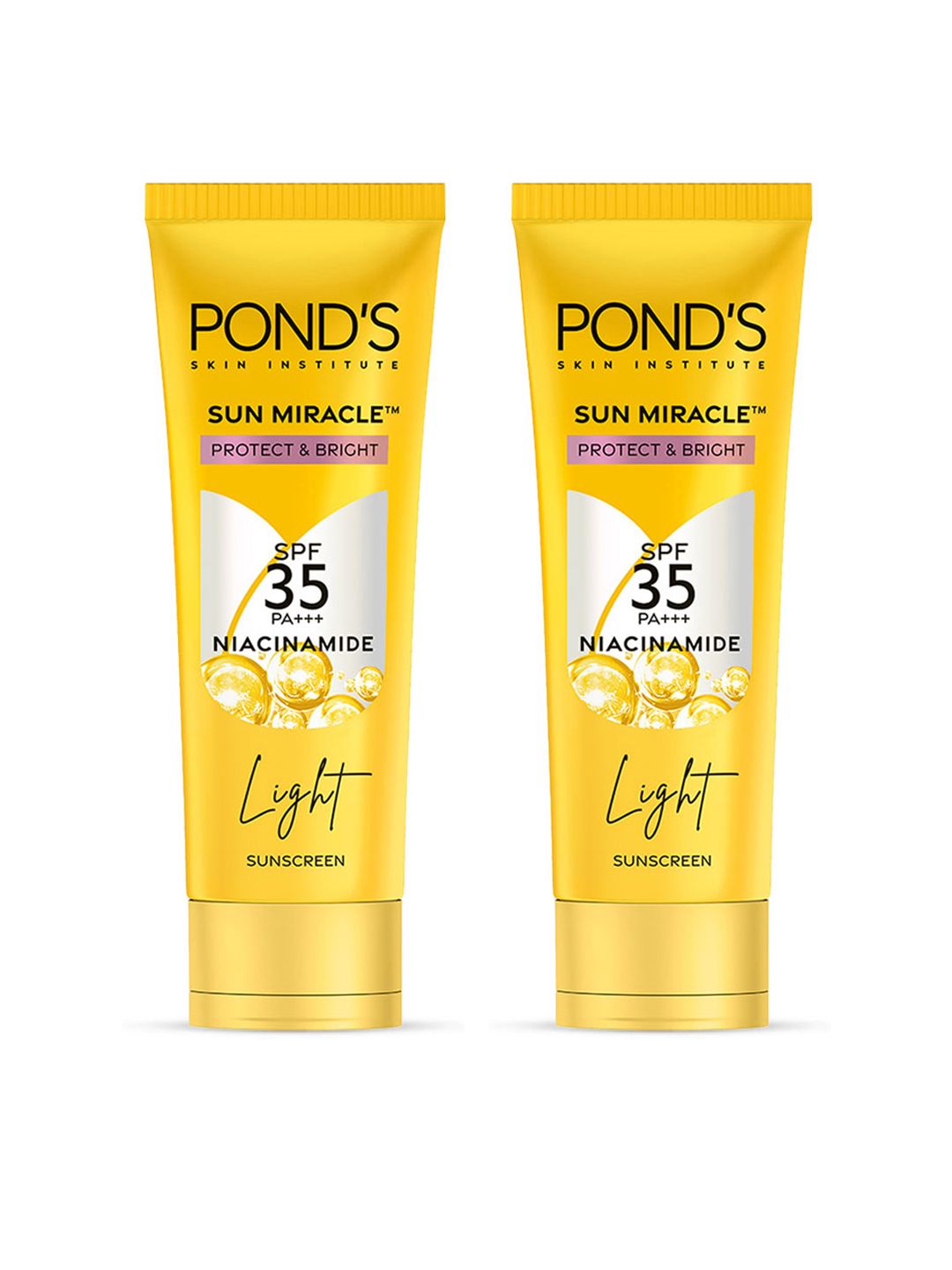Ponds Set of 2 Sun Miracle SPF 35 PA+++ Light Sunscreen with Niacinamide - 50 g each-image-44