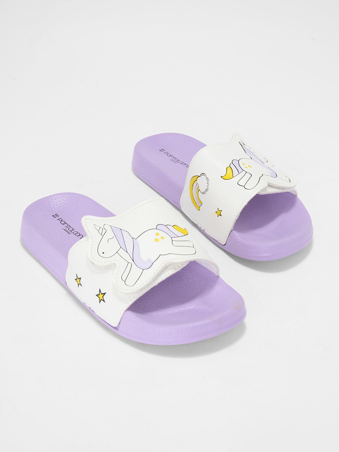 Pantaloons Junior Girls Rubber Sliders-picture-17