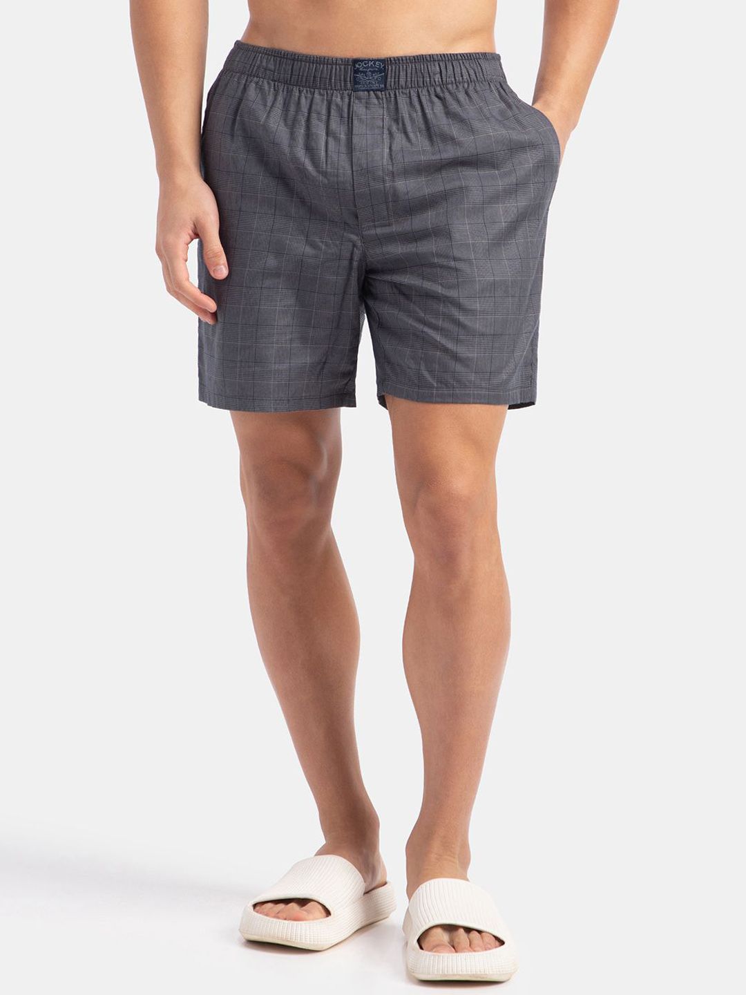 Jockey Tencel Lyocell Cotton Stayfresh Boxer Shorts with Side Pockets - HG18-picture-43