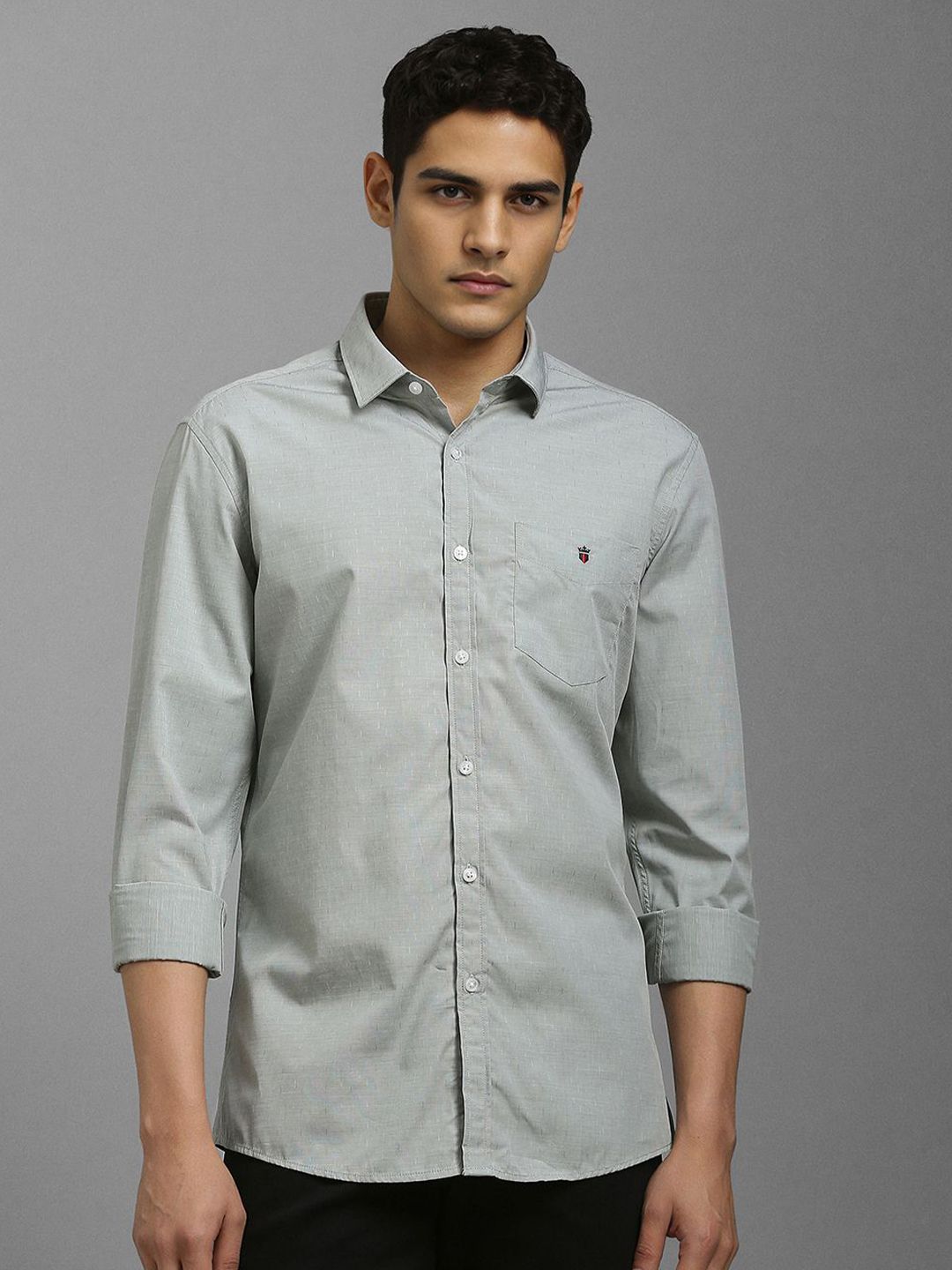 Louis Philippe Sport Men Solid Regular Fit Shirt-picture-31