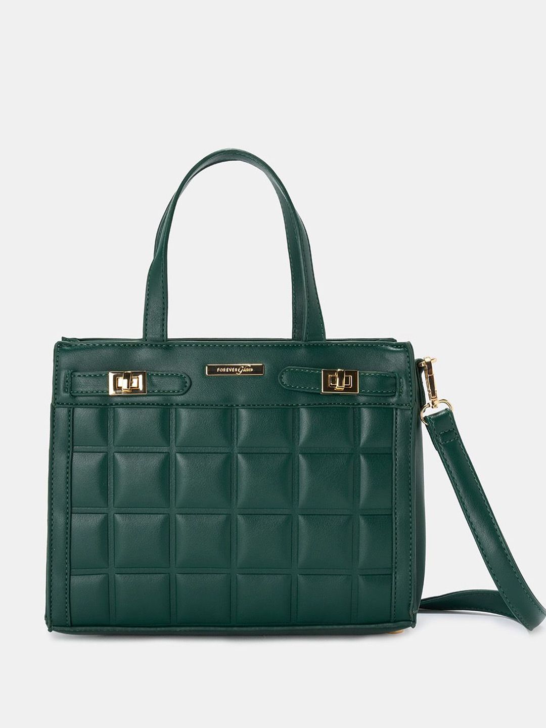 Forever Glam by Pantaloons Textured PU Oversized Shopper Sling Bag with Quilted-picture-27