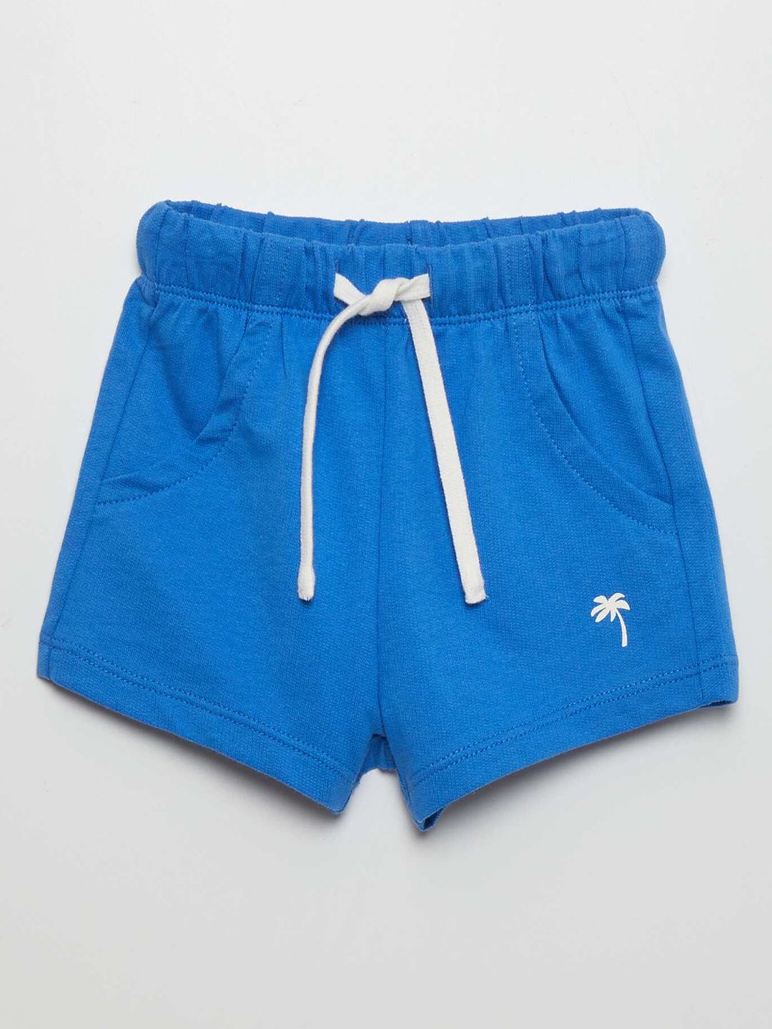 KIABI Boys Regular Fit Mid-Rise Cotton Regular Shorts-image-5